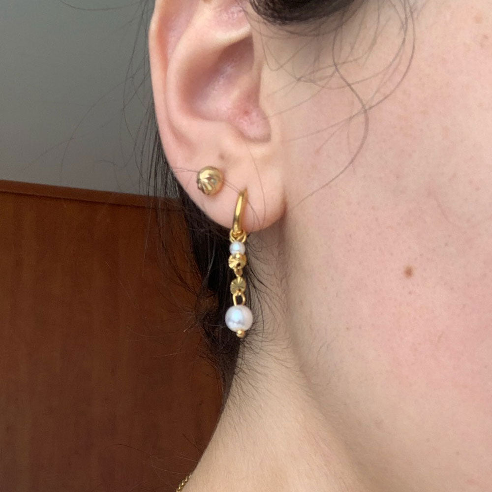 Lyannette | Orecchini Sunburst in Oro 18K