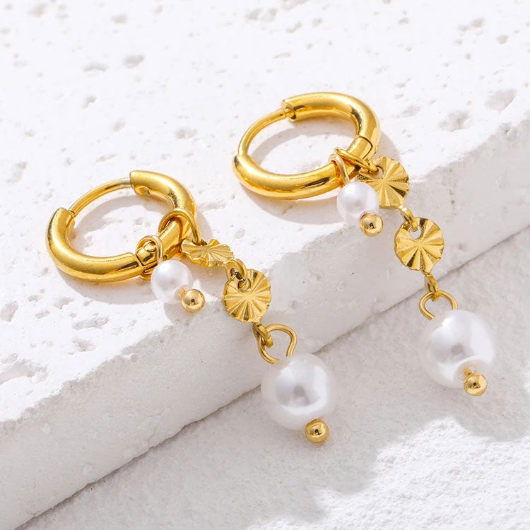Lyannette | Orecchini Sunburst in Oro 18K