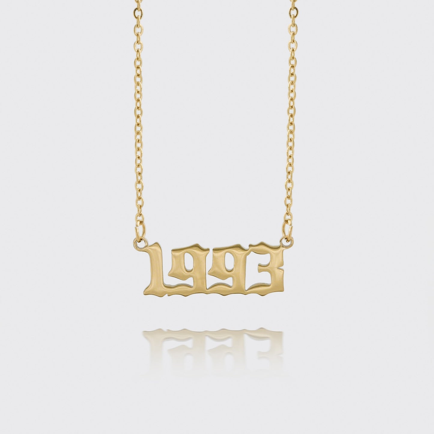 Birth Year Necklace