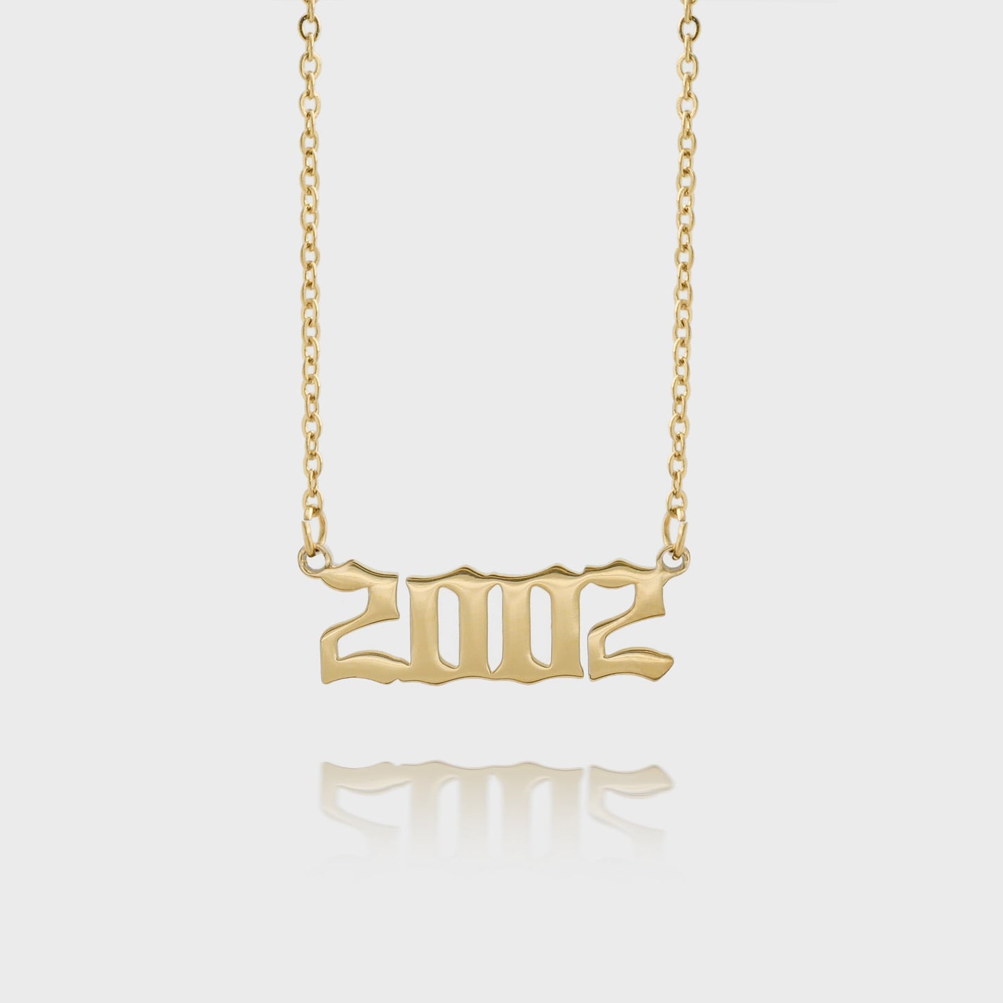 Birth Year Necklace