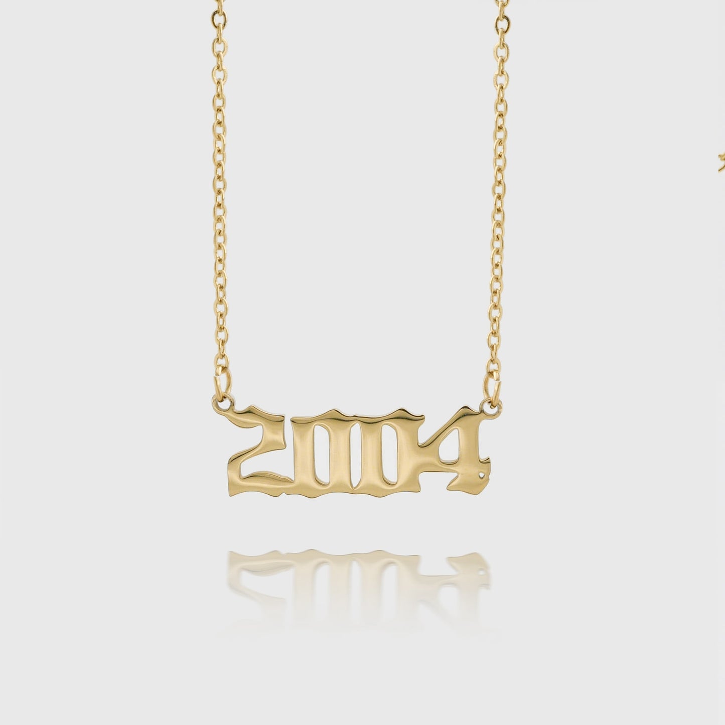 Birth Year Necklace