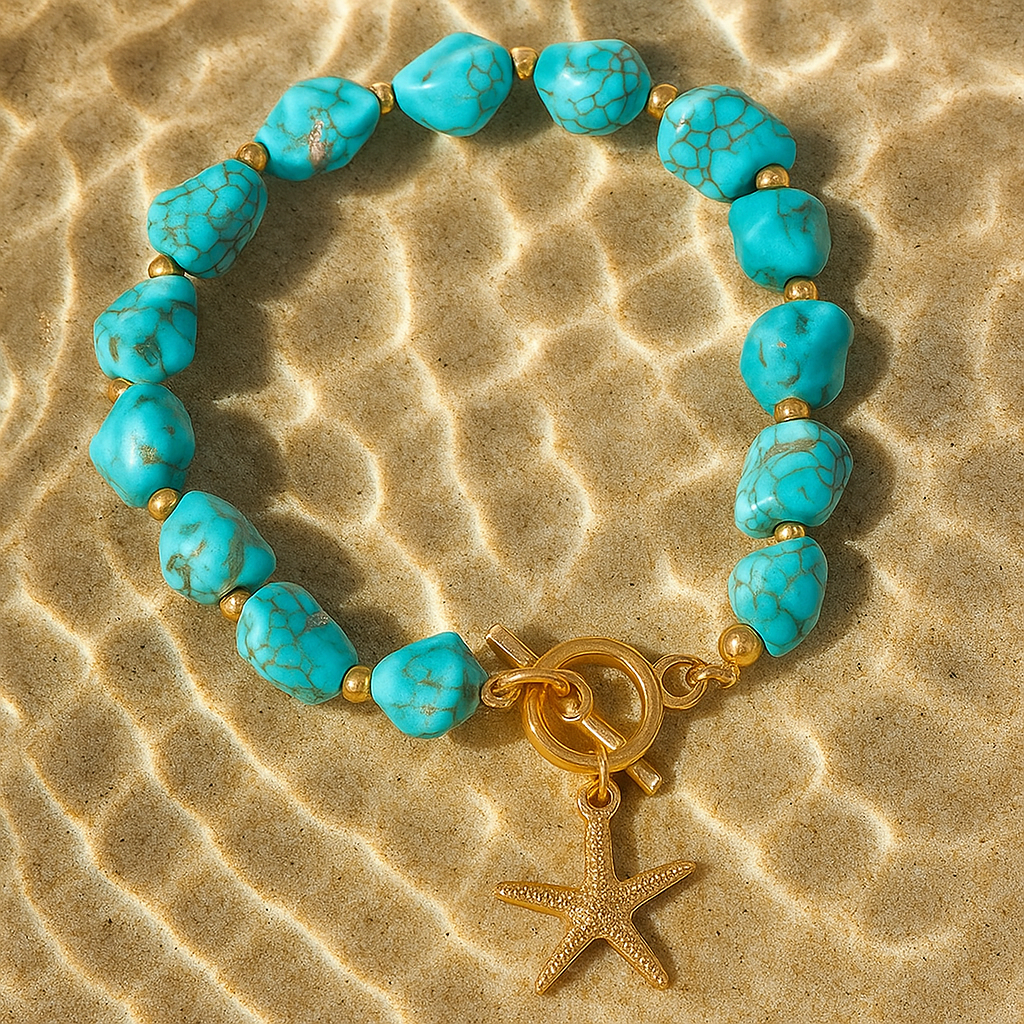 Wade - Bracciale in blu mare