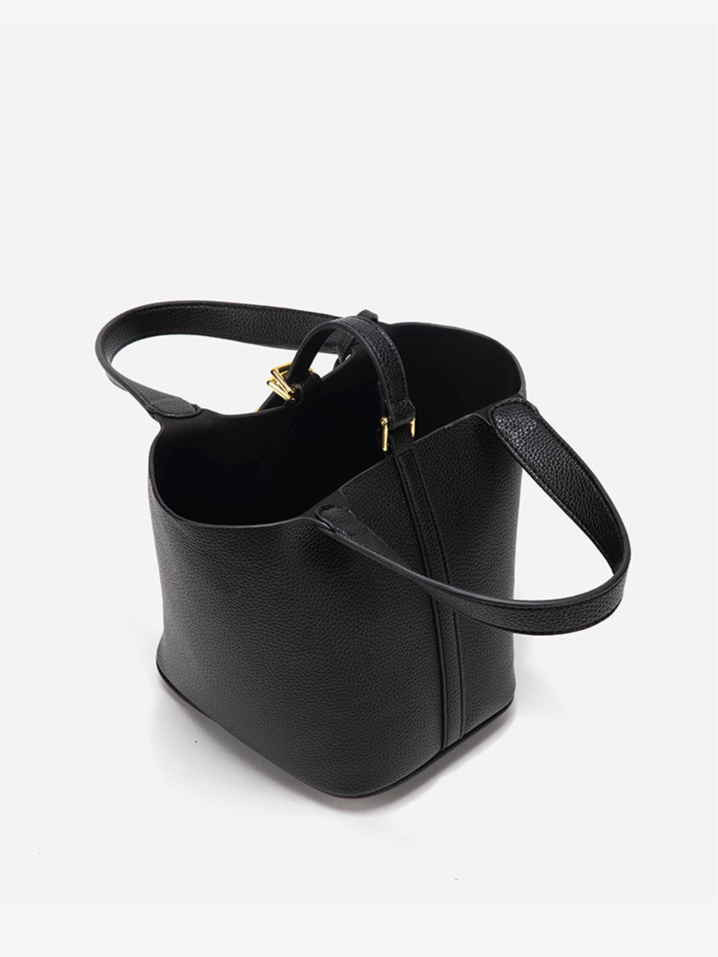 Glaiza | Borsa a Secchiello Gold-Lock Elegante