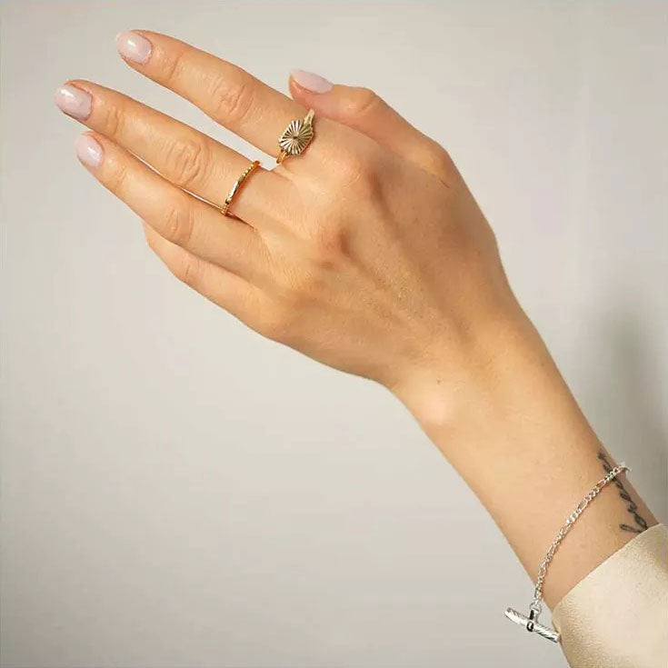 Aurizette | Anello Sunray in Oro 18K