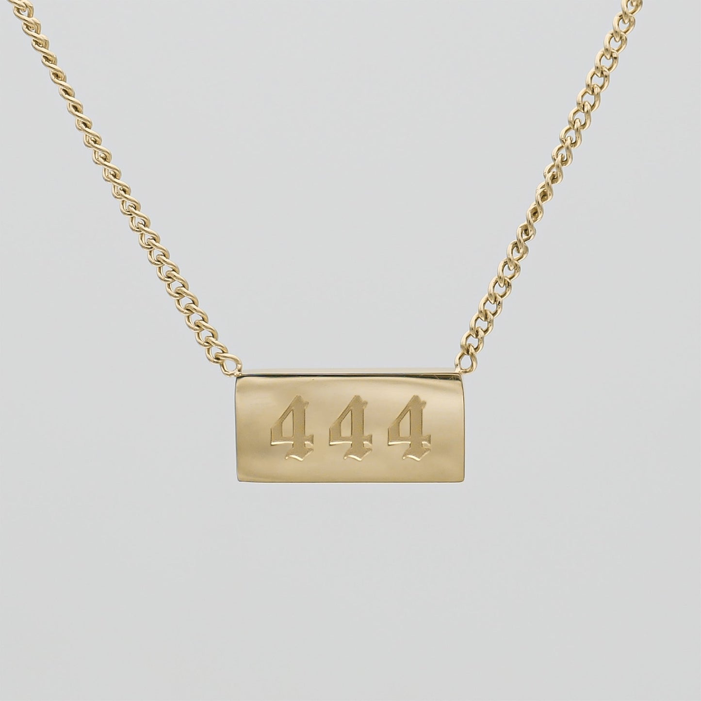 Angel Number Tablet Necklace