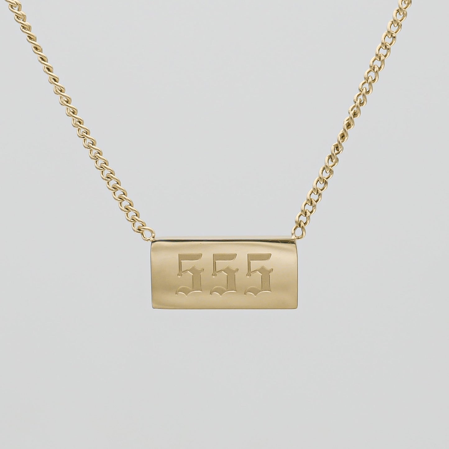 Angel Number Tablet Necklace