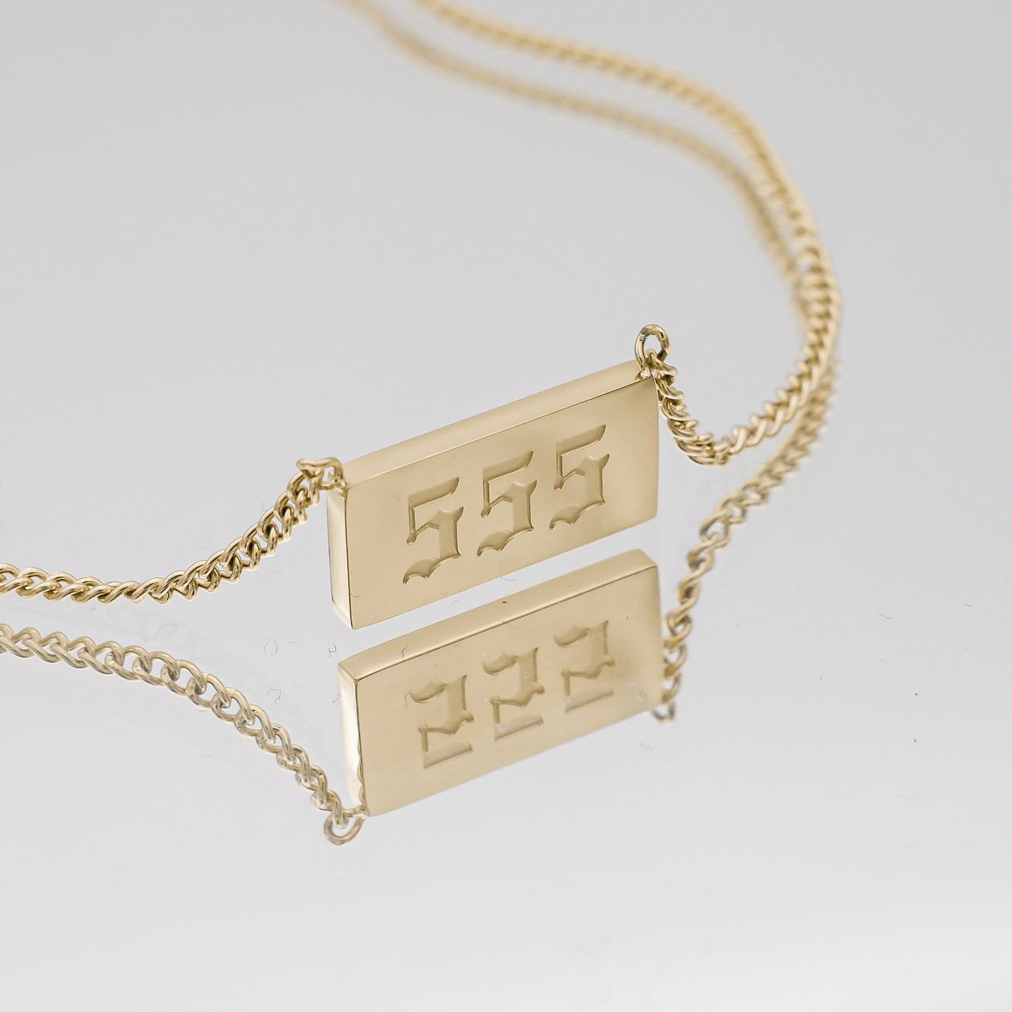 Angel Number Tablet Necklace