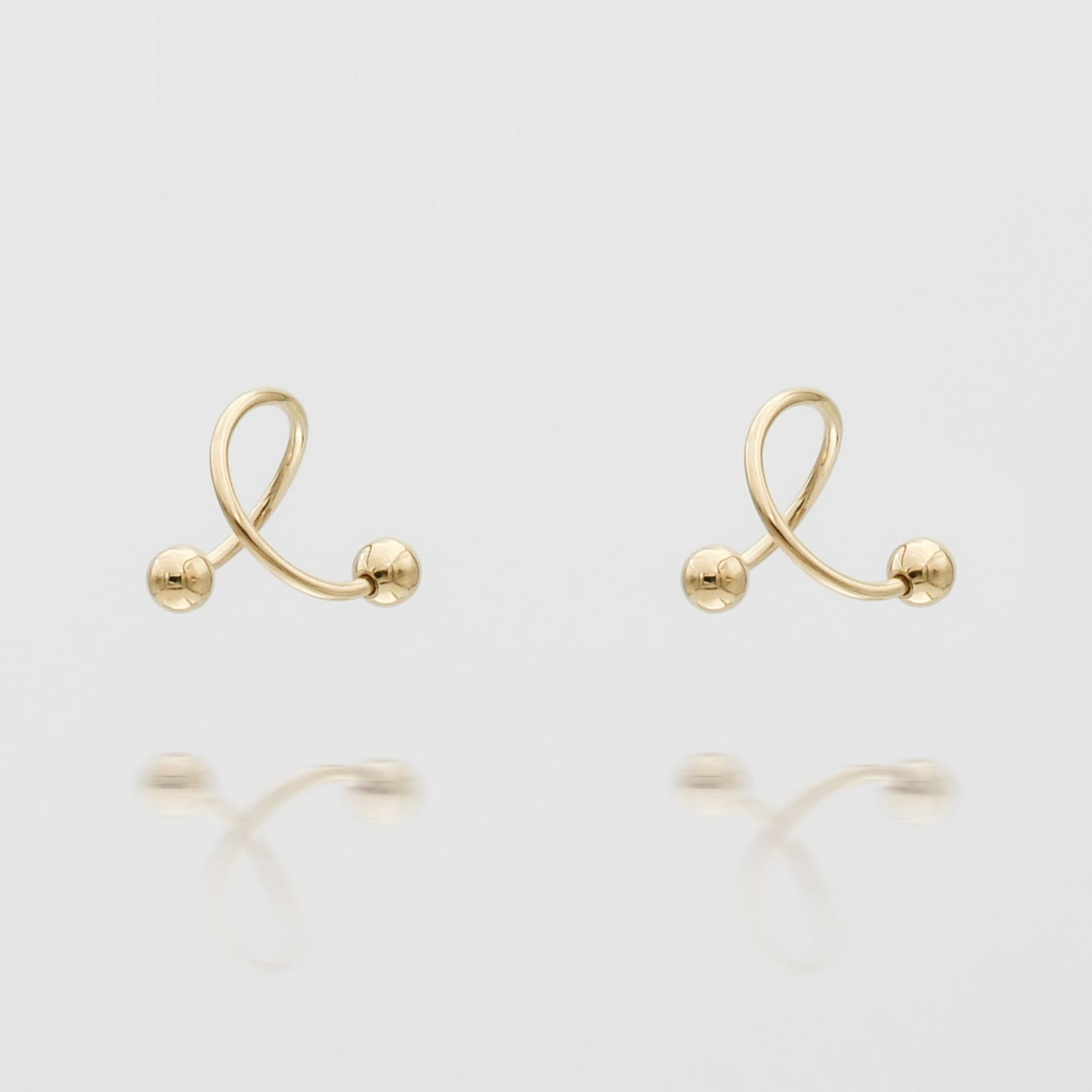 Ayla Spiral Earrings