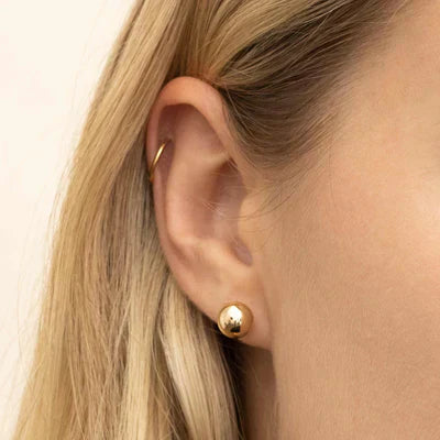 Soravelle | Orecchini Rotondi in Oro 18K