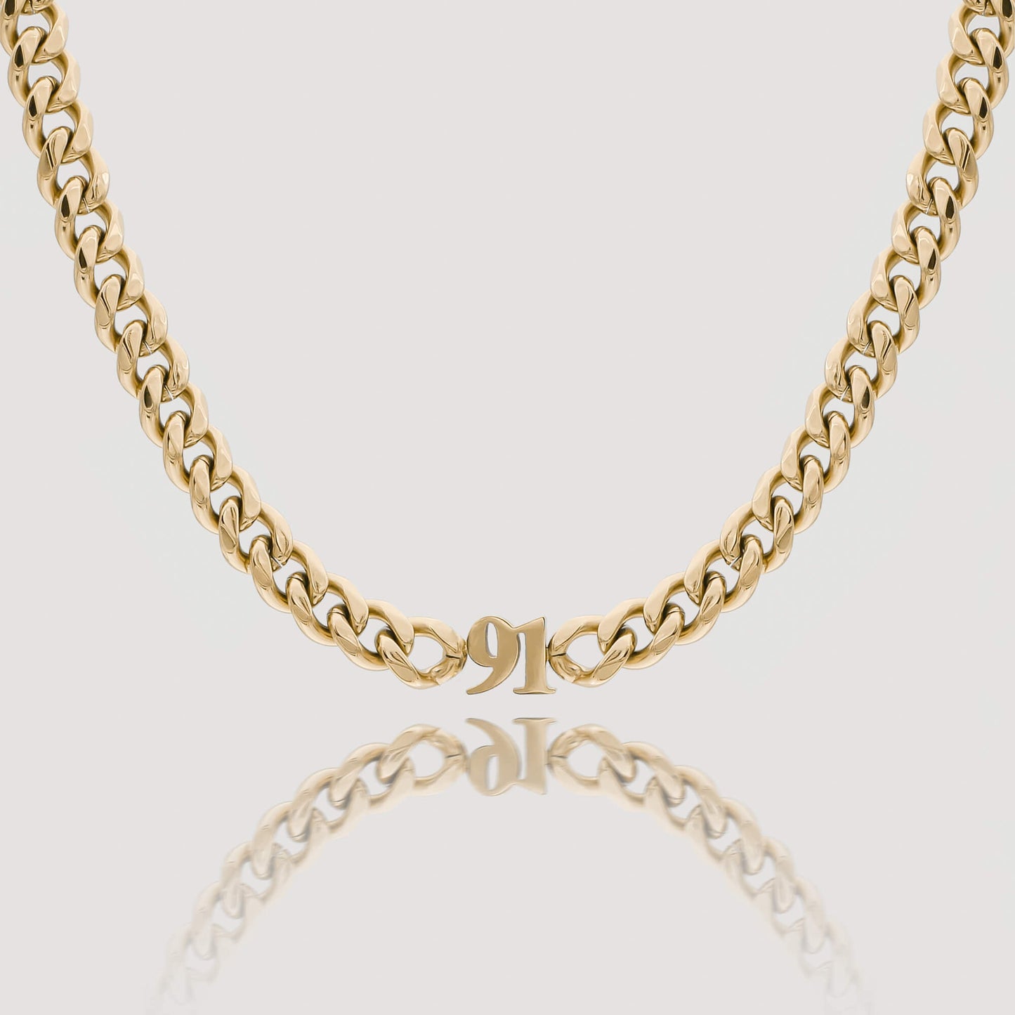 Birth Year Choker Necklace