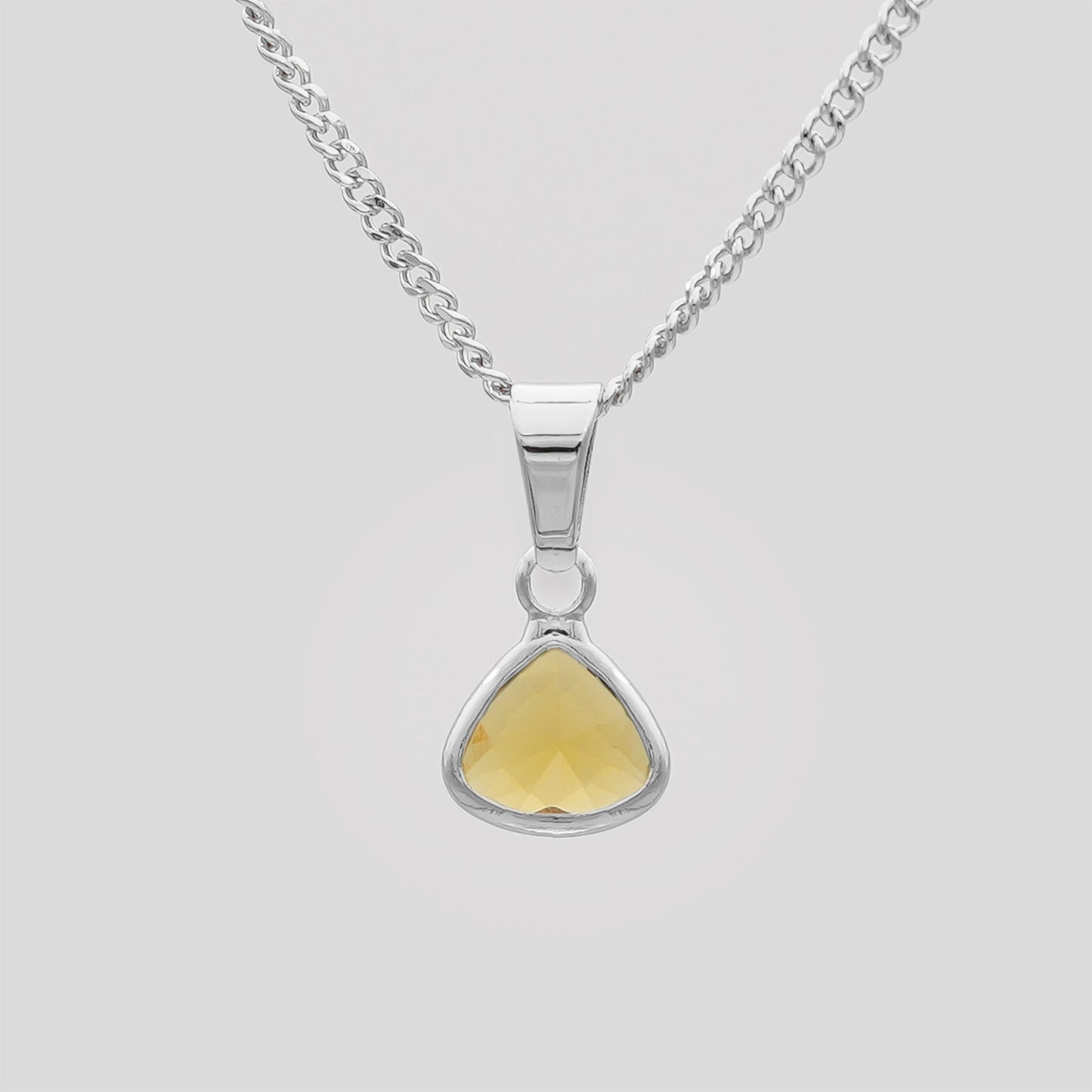 Birthstone Pendant Necklace