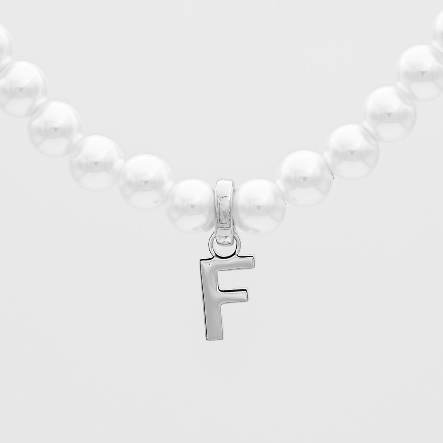Classic Pearl Initial Bracelet