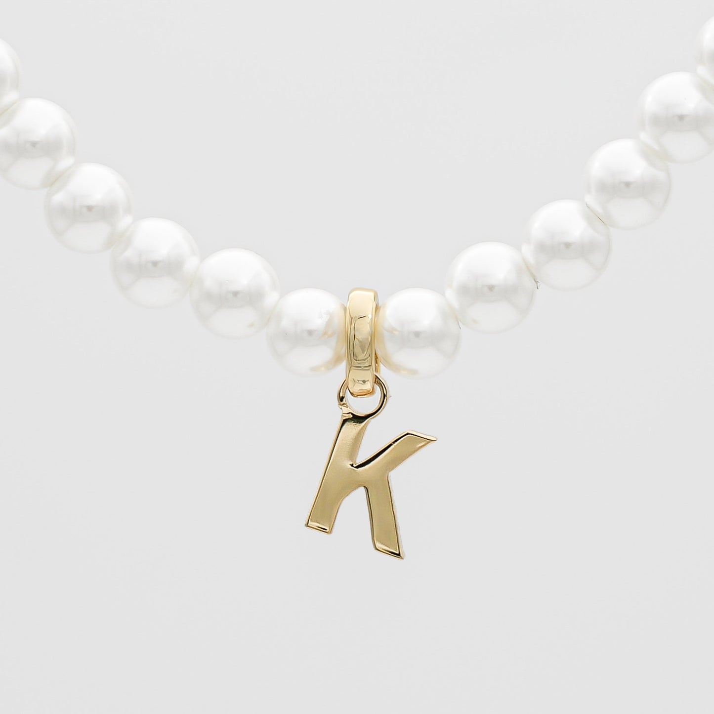 Classic Pearl Initial Bracelet