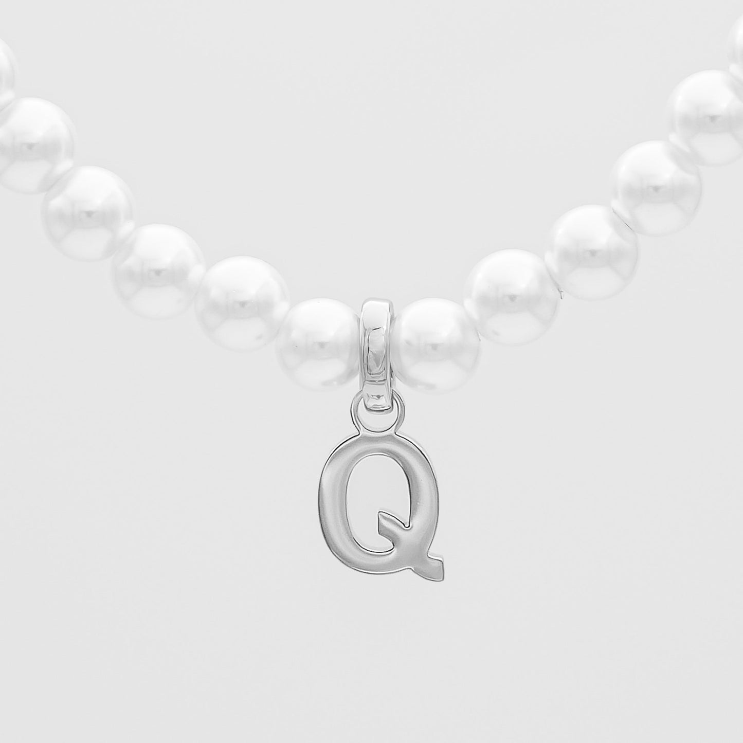 Classic Pearl Initial Bracelet