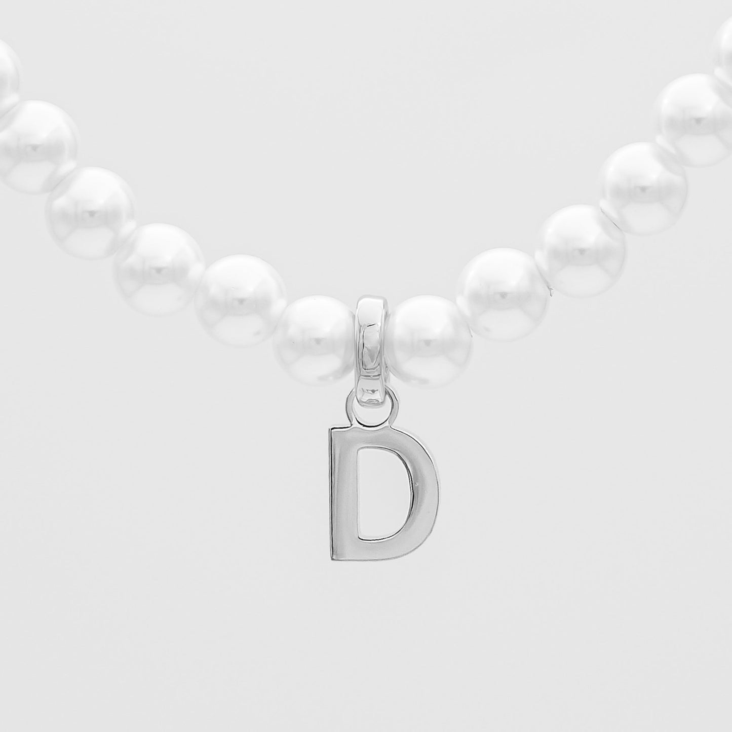 Classic Pearl Initial Bracelet