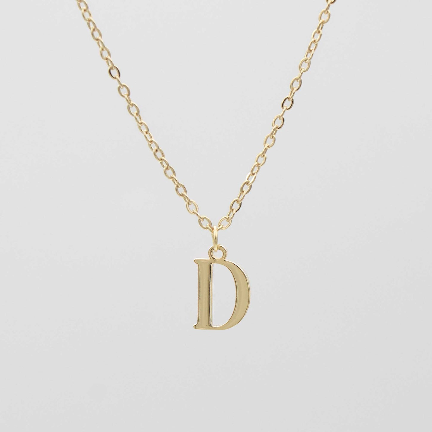 Dubai Initial Necklace
