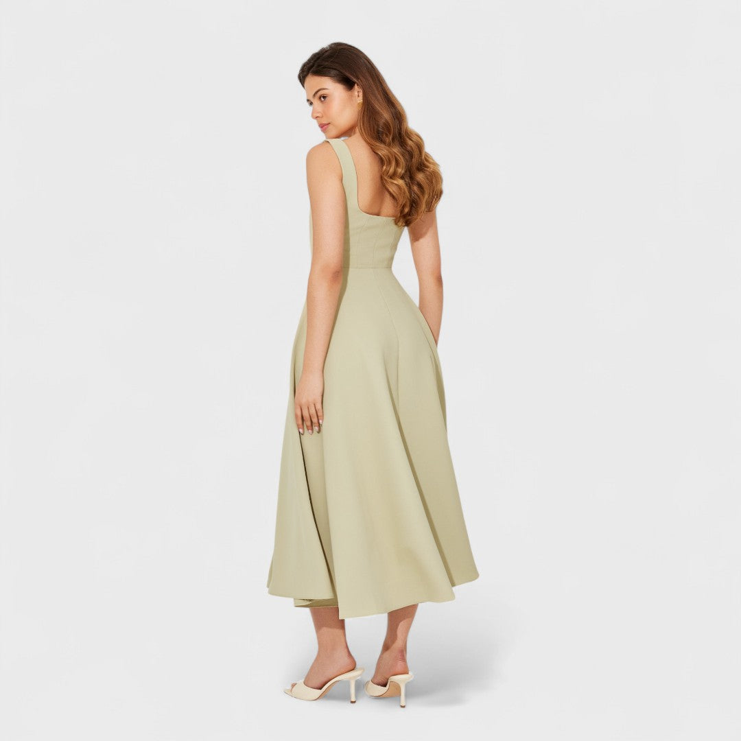 Amelia ™️ – Abito midi fluido senza tempo