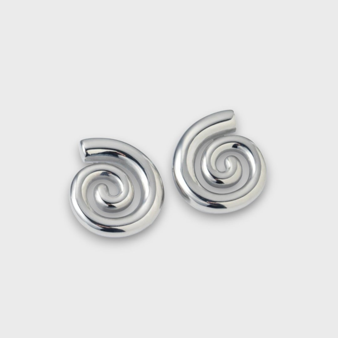 Jay – Orecchini a spirale con leggerezza moderna