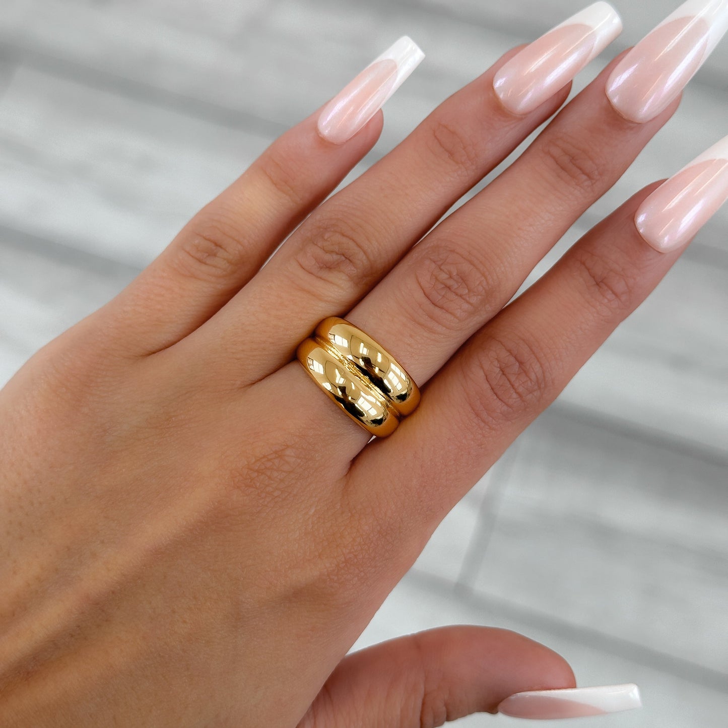 Eliana Double Band Ring