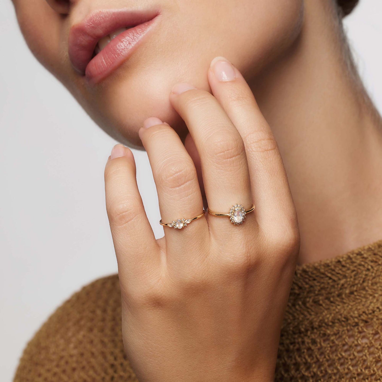 Lioravelle | Anello in Diamante Viola in Oro 18k