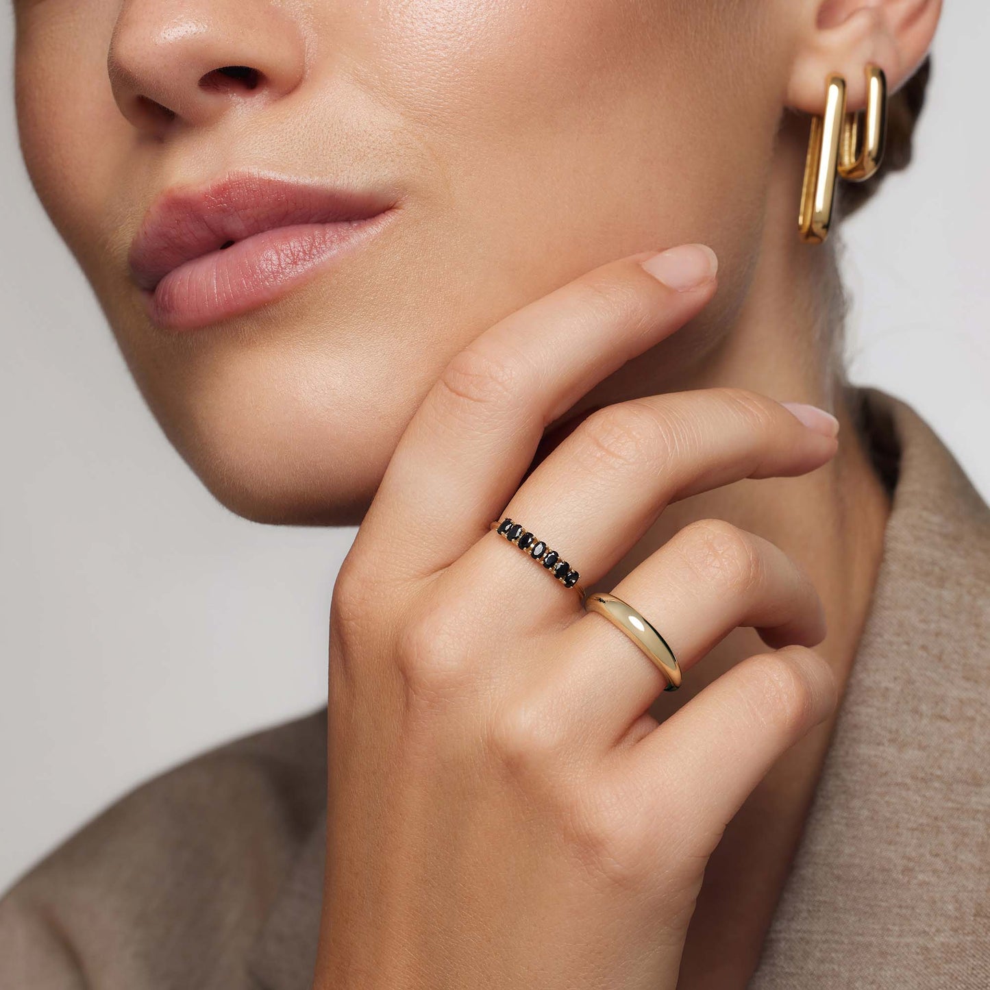 Velerianne | Anello Solido in Oro 14k