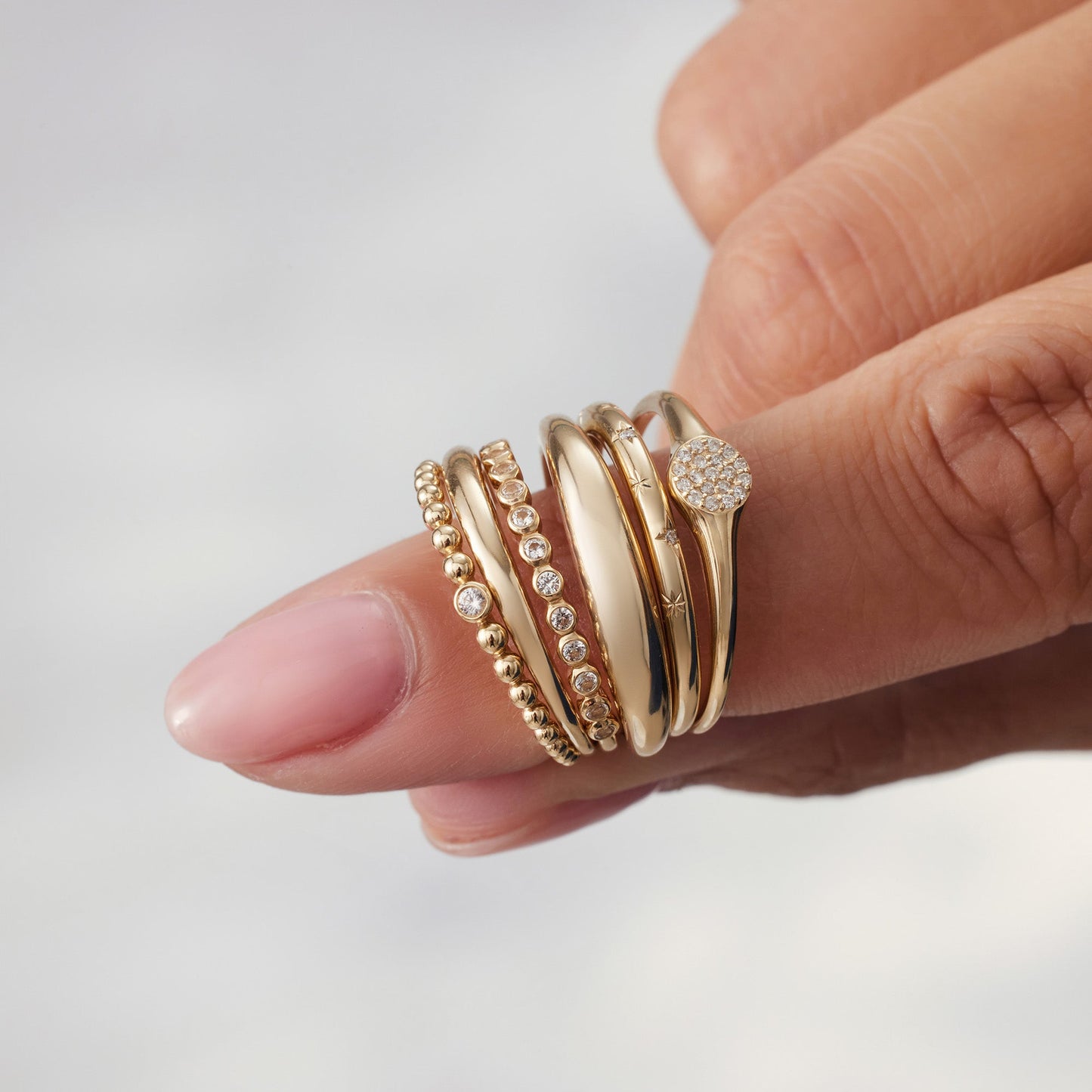 Raquienne | Anello Midi in Oro 18k
