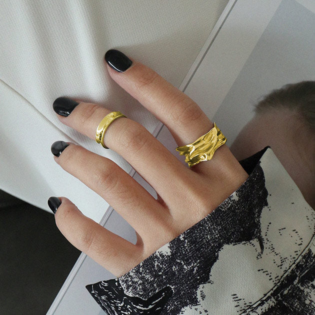Jaylinette | Anello Grande in Oro 18K