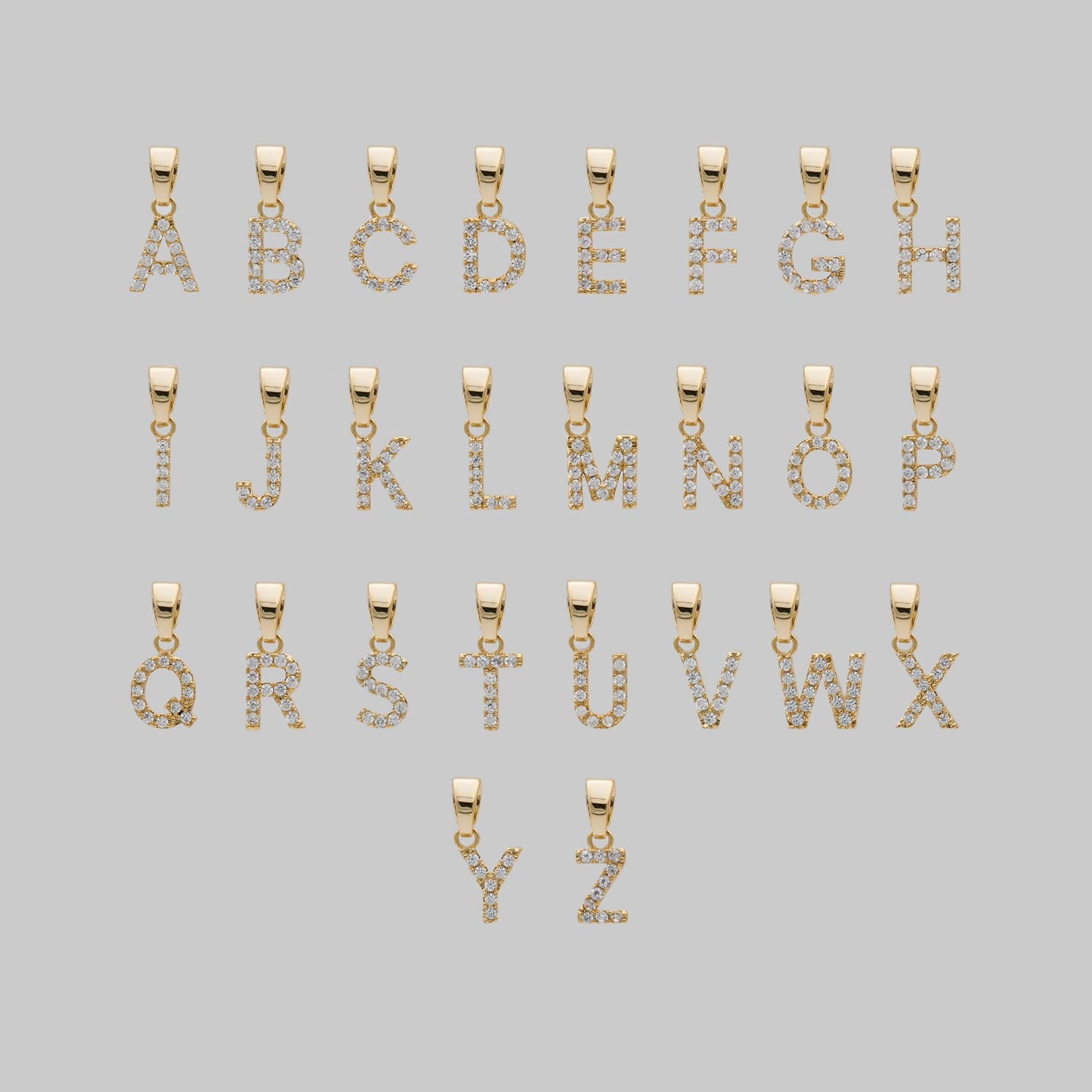 ICY Initial Necklace | Cuban