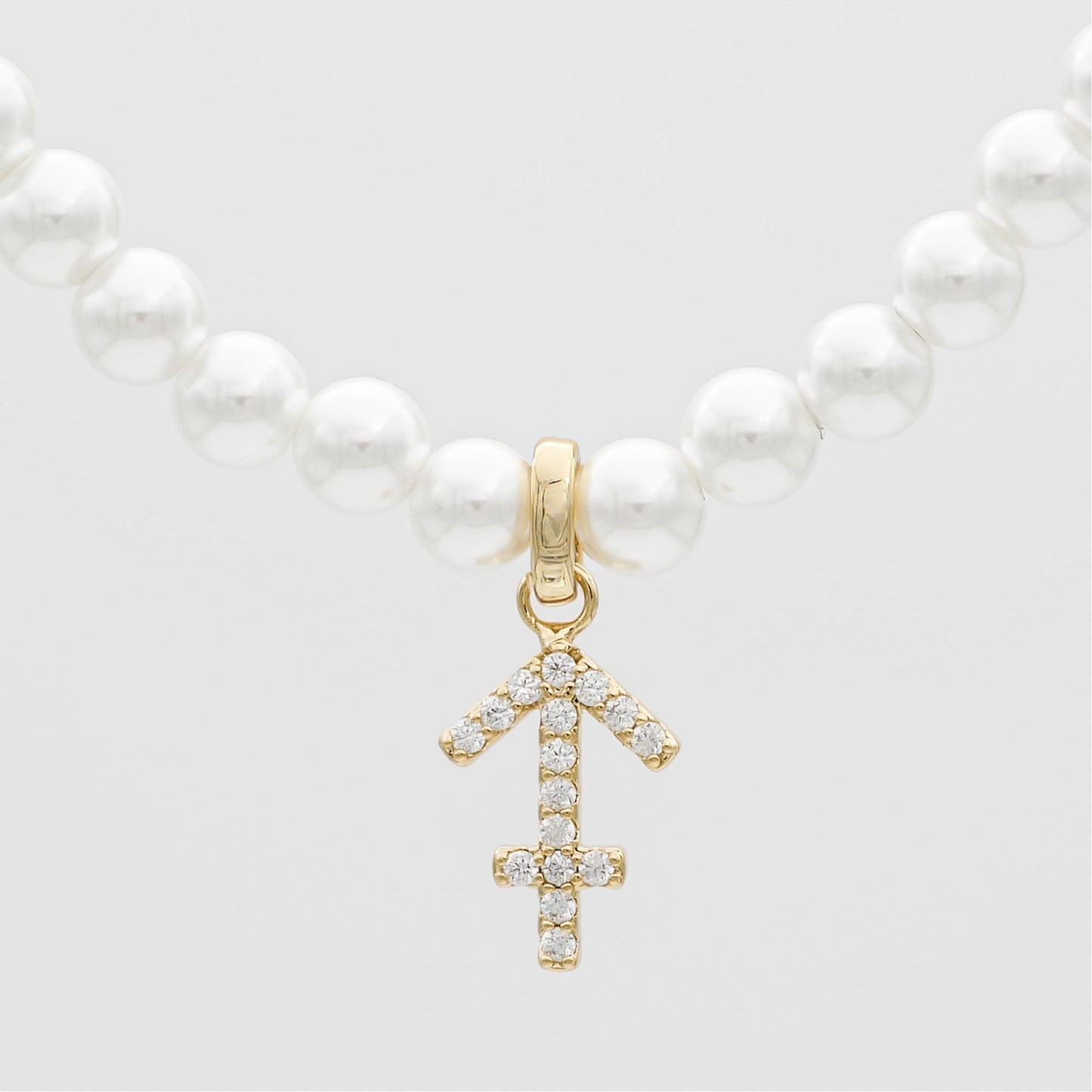 ICY Pearl Zodiac Necklace