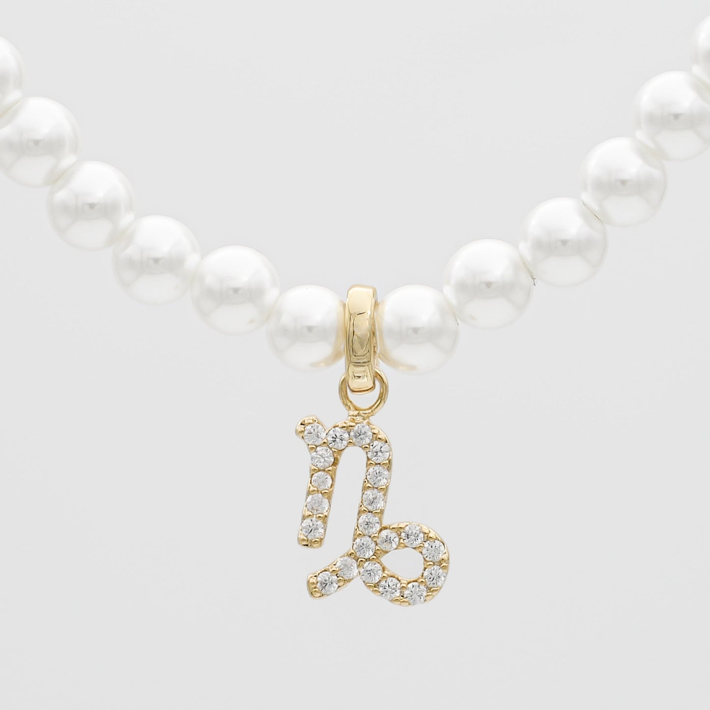 ICY Pearl Zodiac Necklace