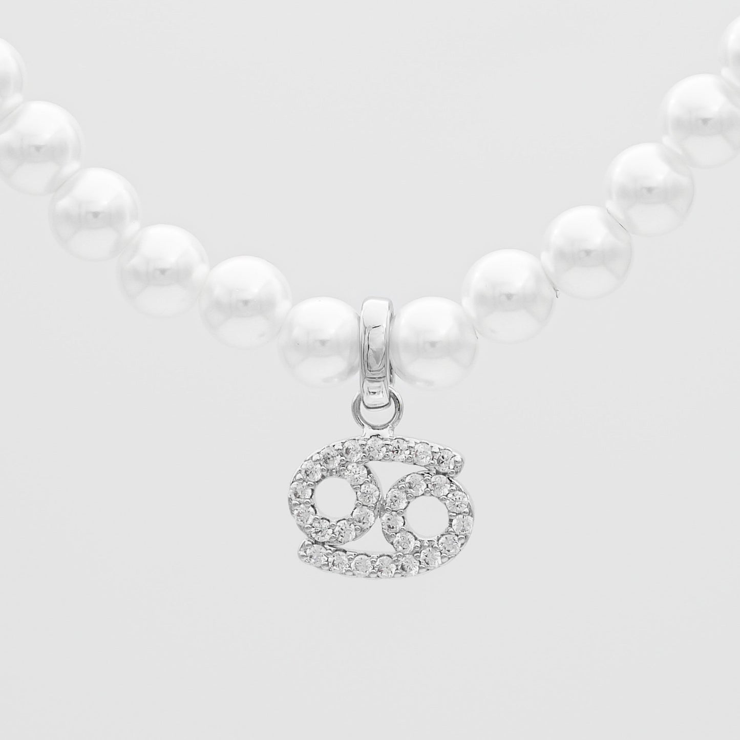 ICY Pearl Zodiac Necklace