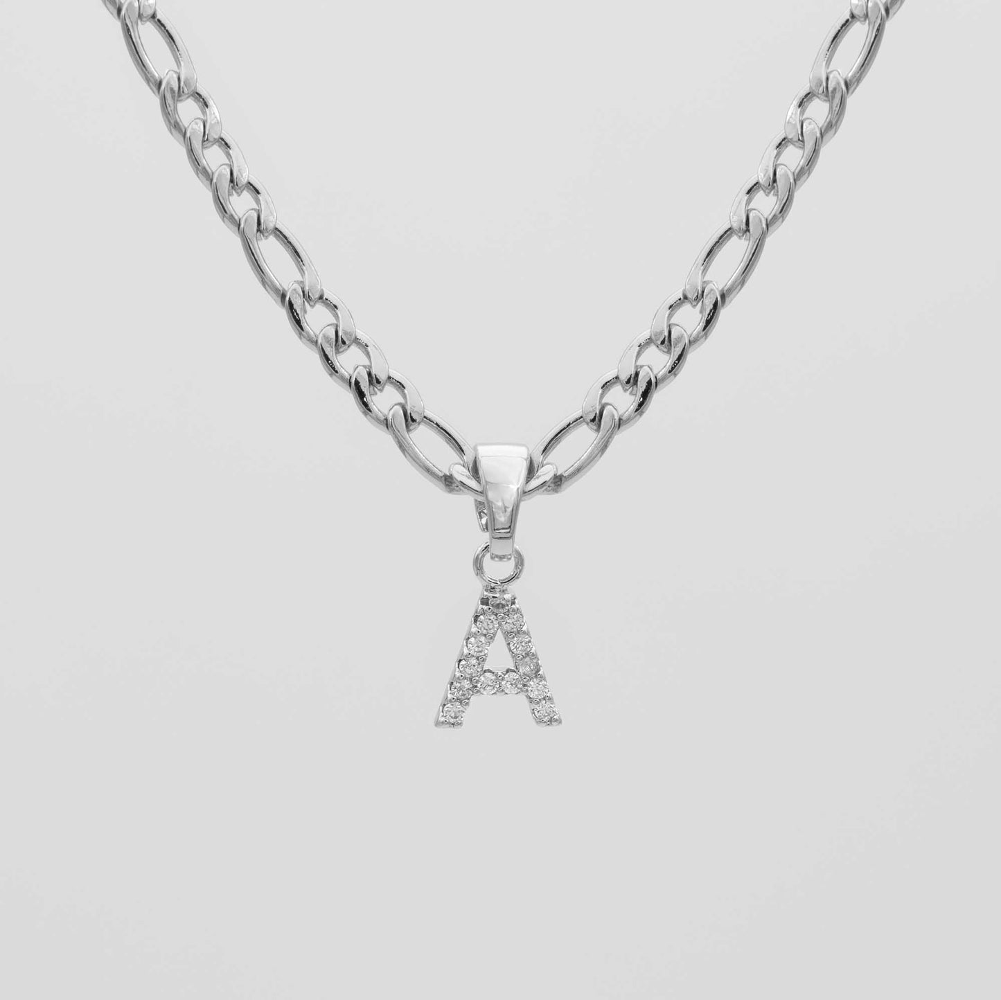 ICY Initial Necklace | Figaro