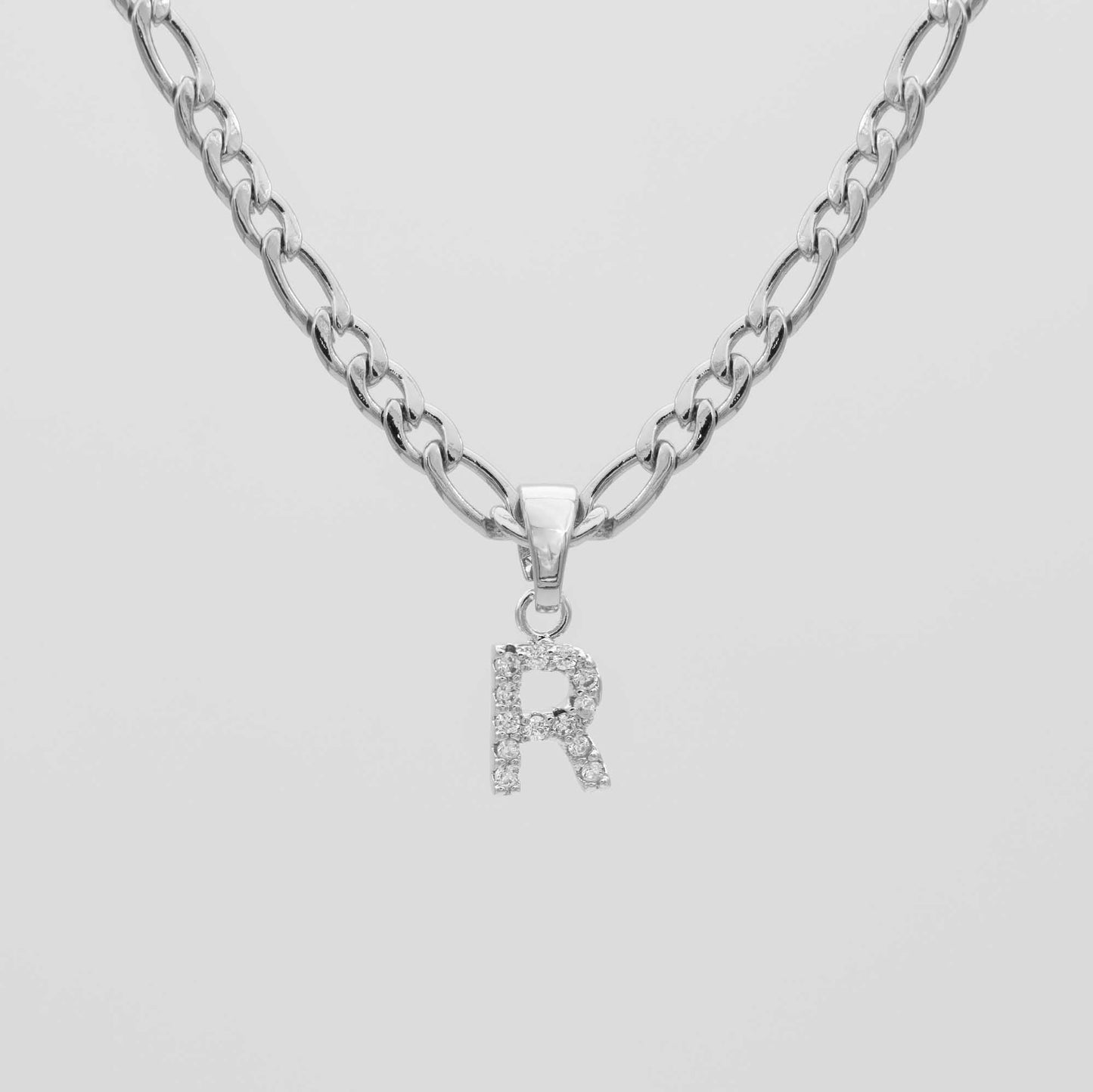 ICY Initial Necklace | Figaro