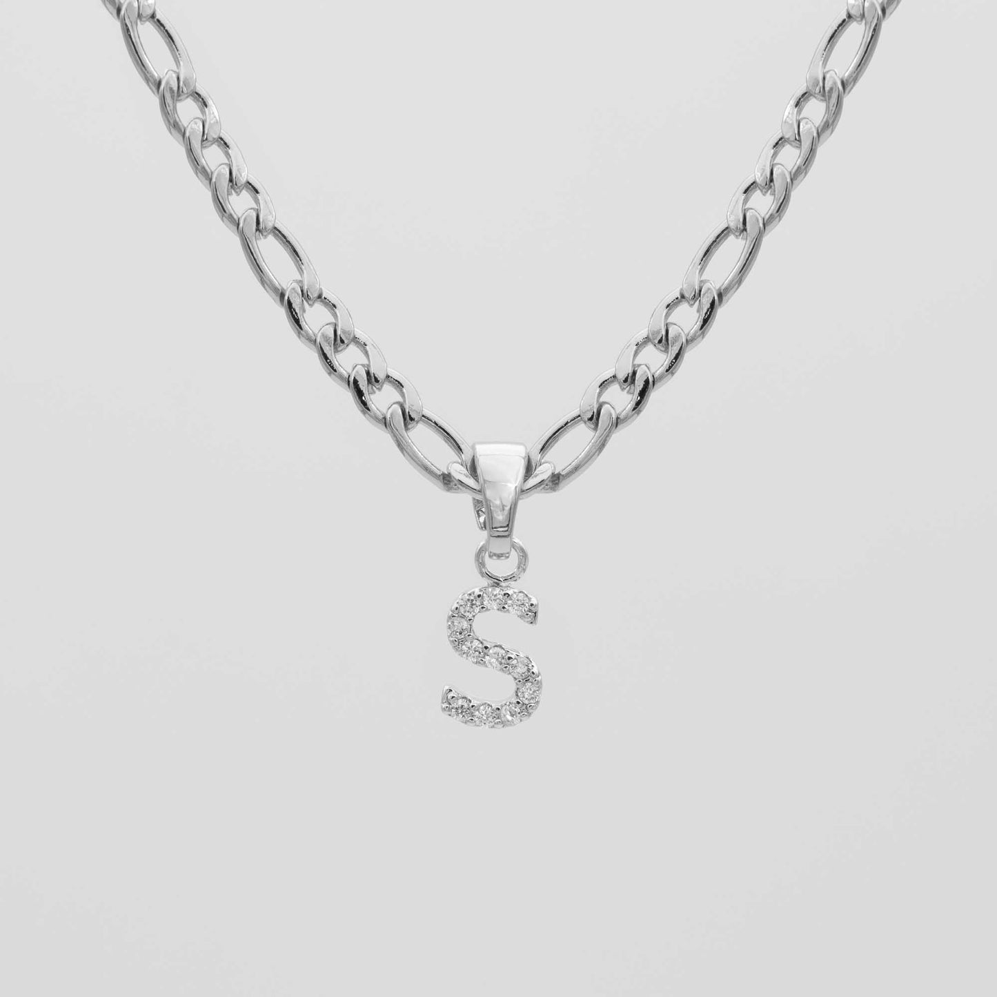 ICY Initial Necklace | Figaro