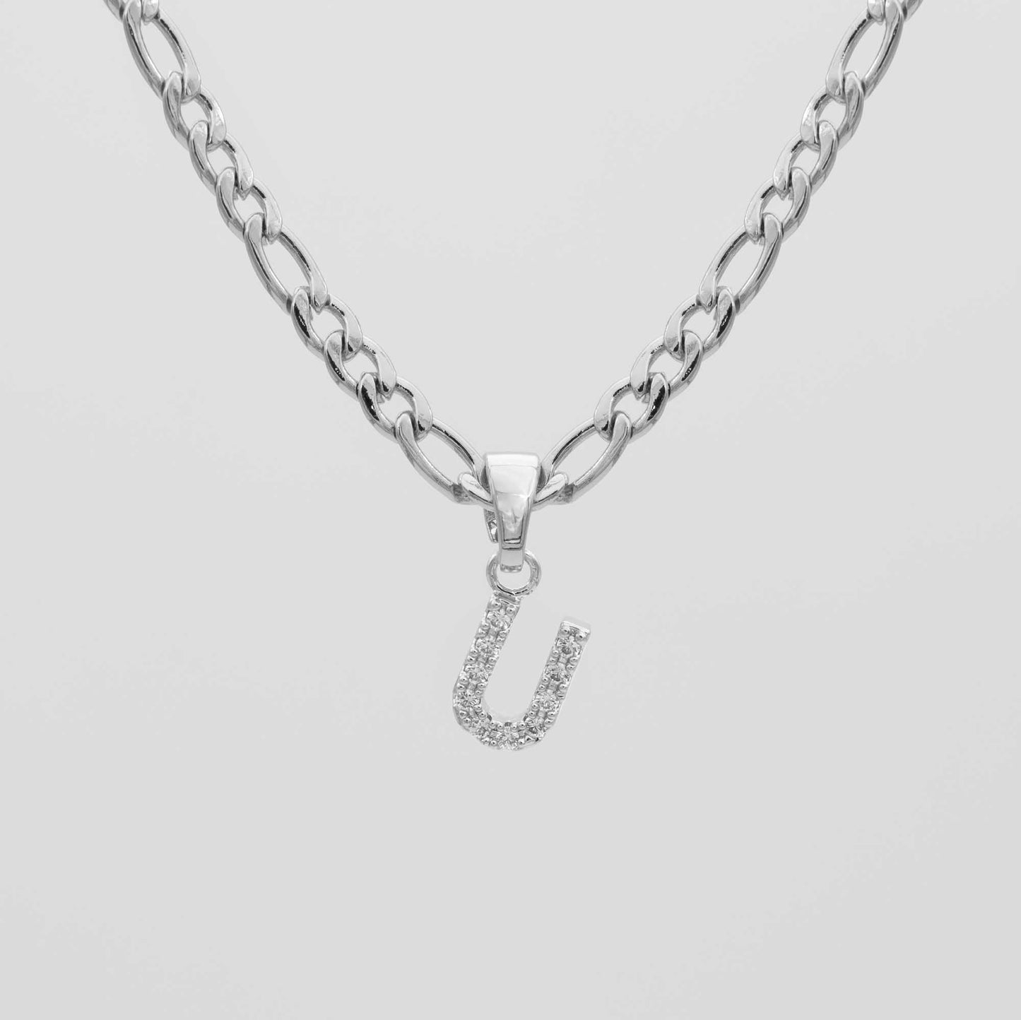ICY Initial Necklace | Figaro