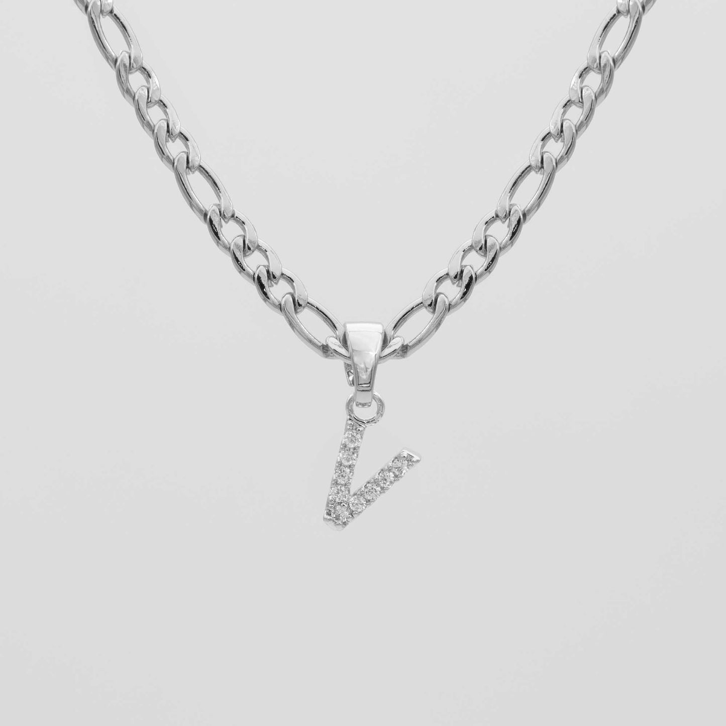 ICY Initial Necklace | Figaro