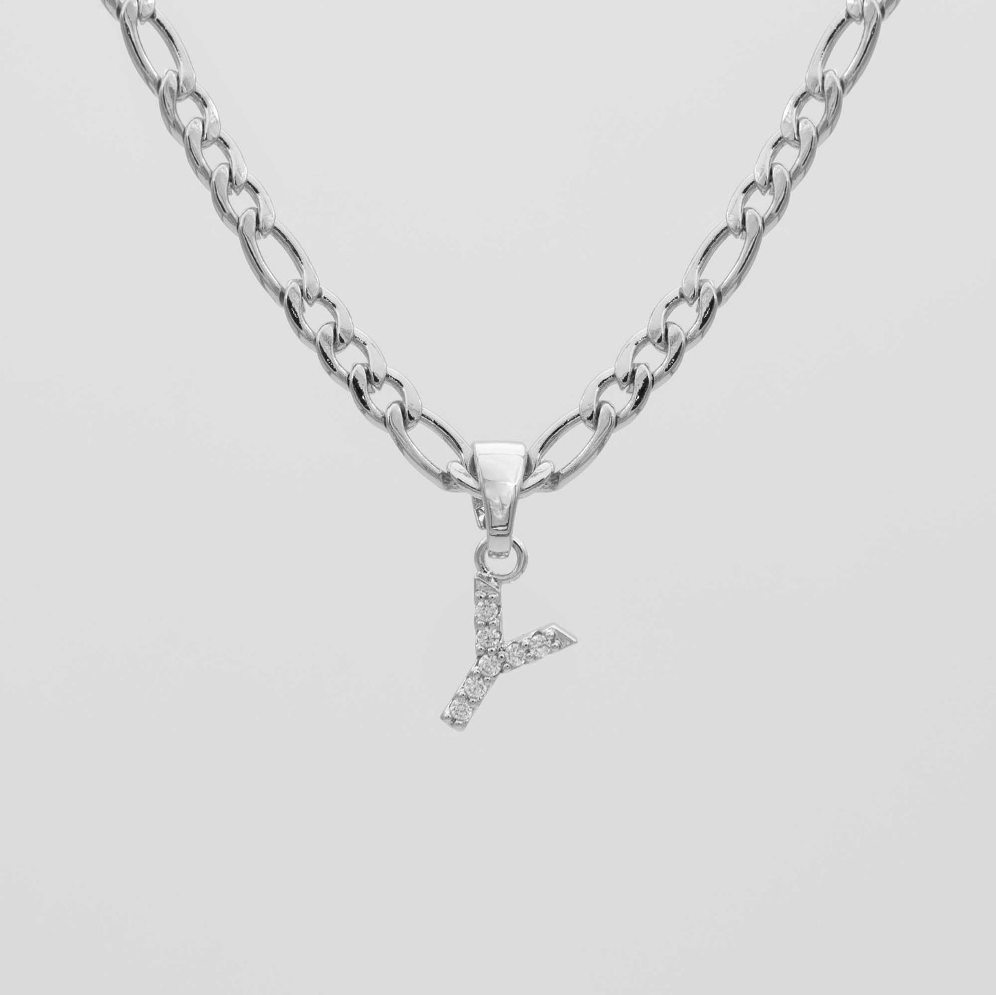 ICY Initial Necklace | Figaro