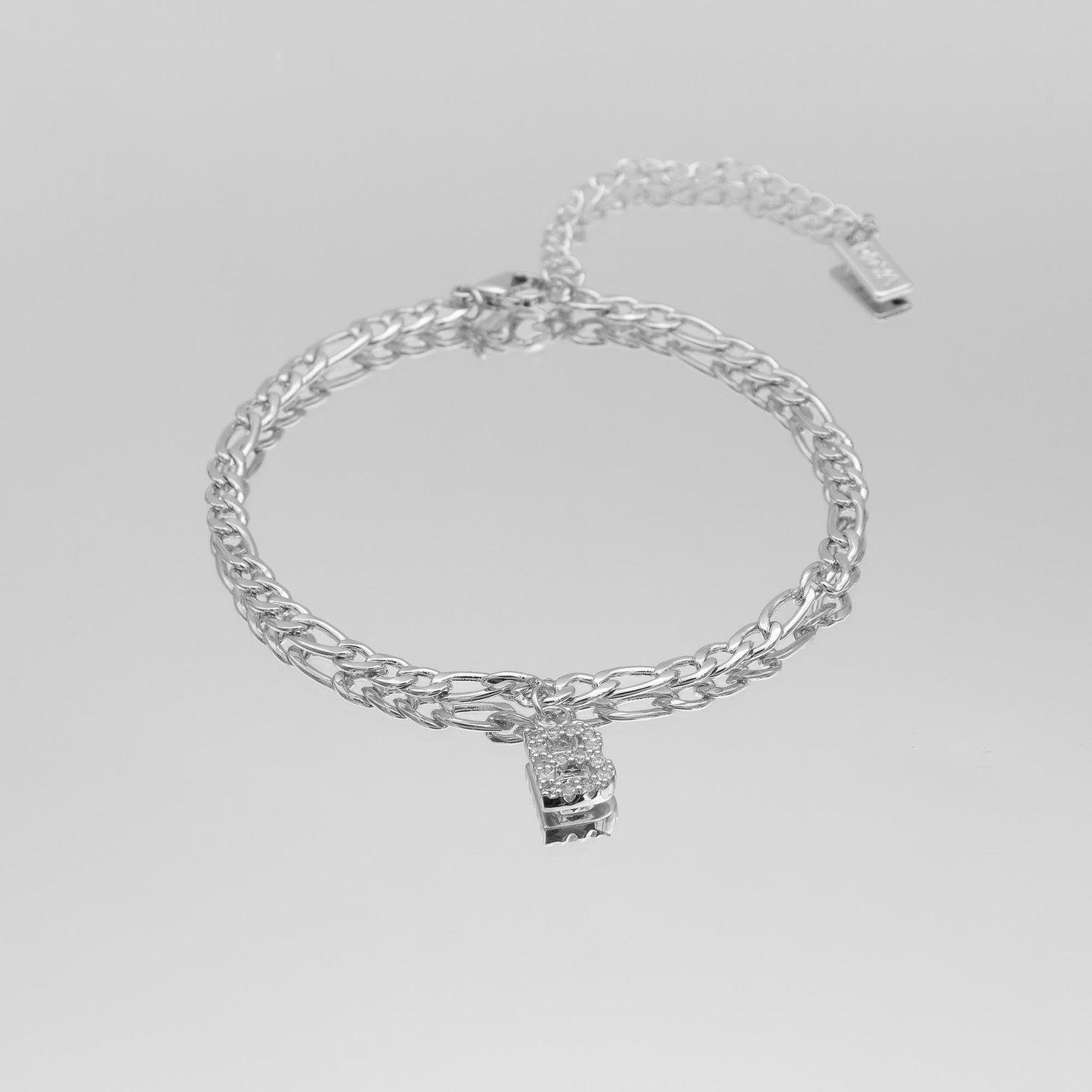 ICY Initial Anklet | Figaro