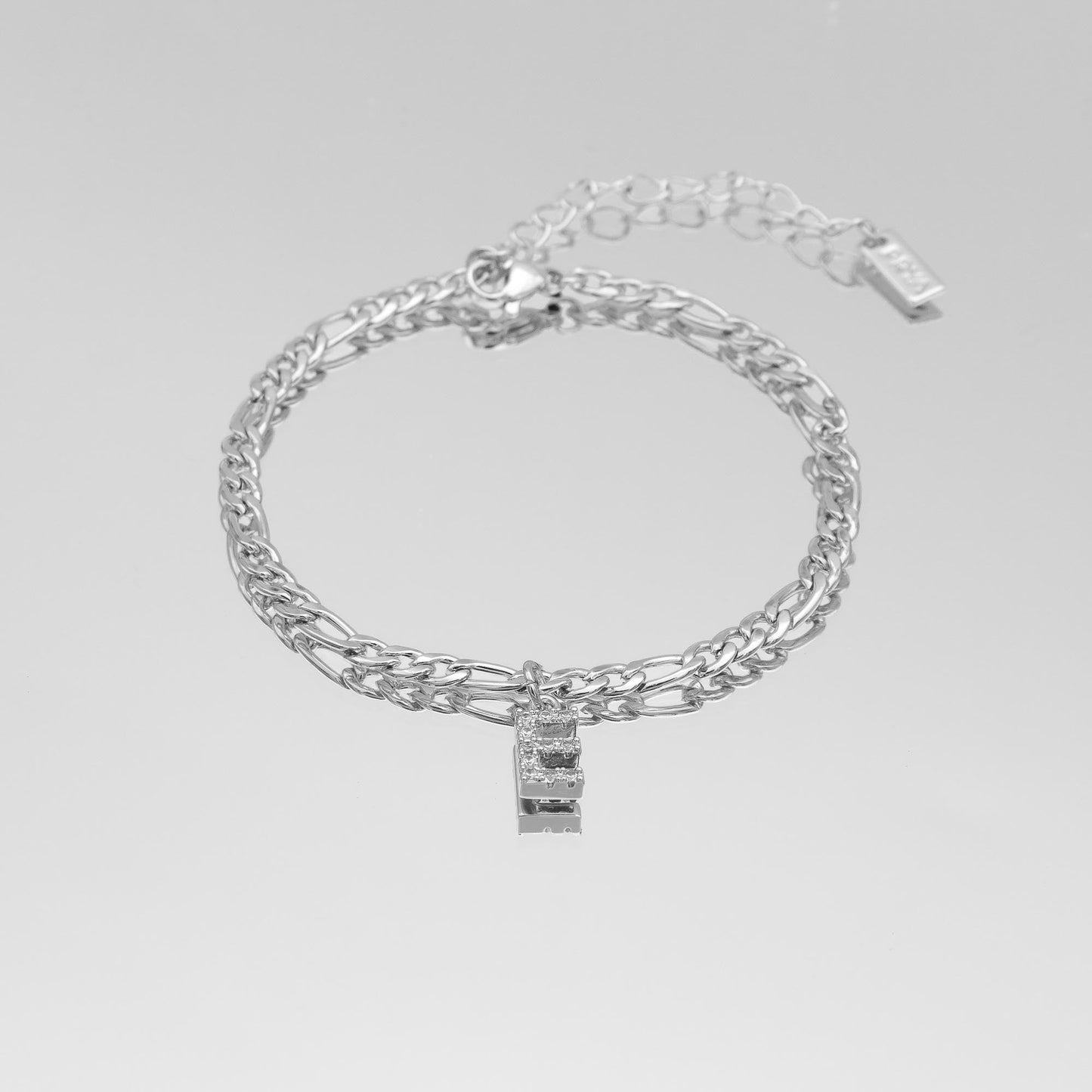 ICY Initial Anklet | Figaro