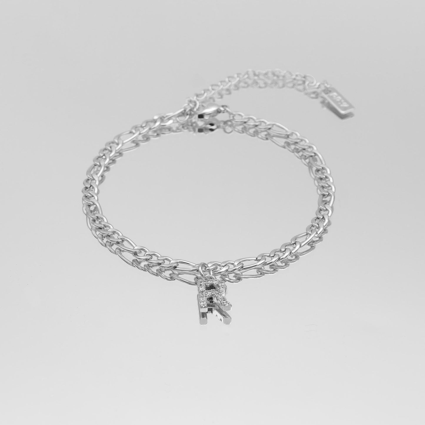 ICY Initial Anklet | Figaro
