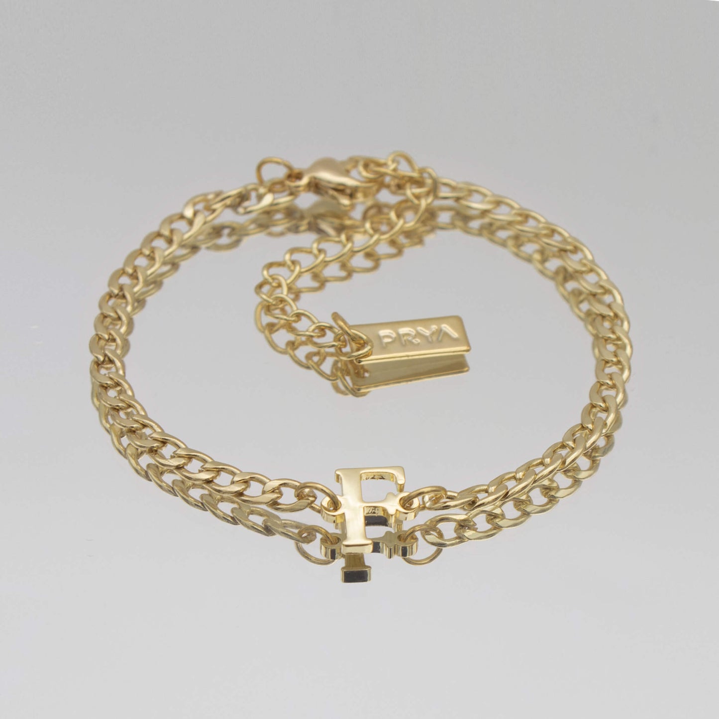Dubai Initial Bracelet