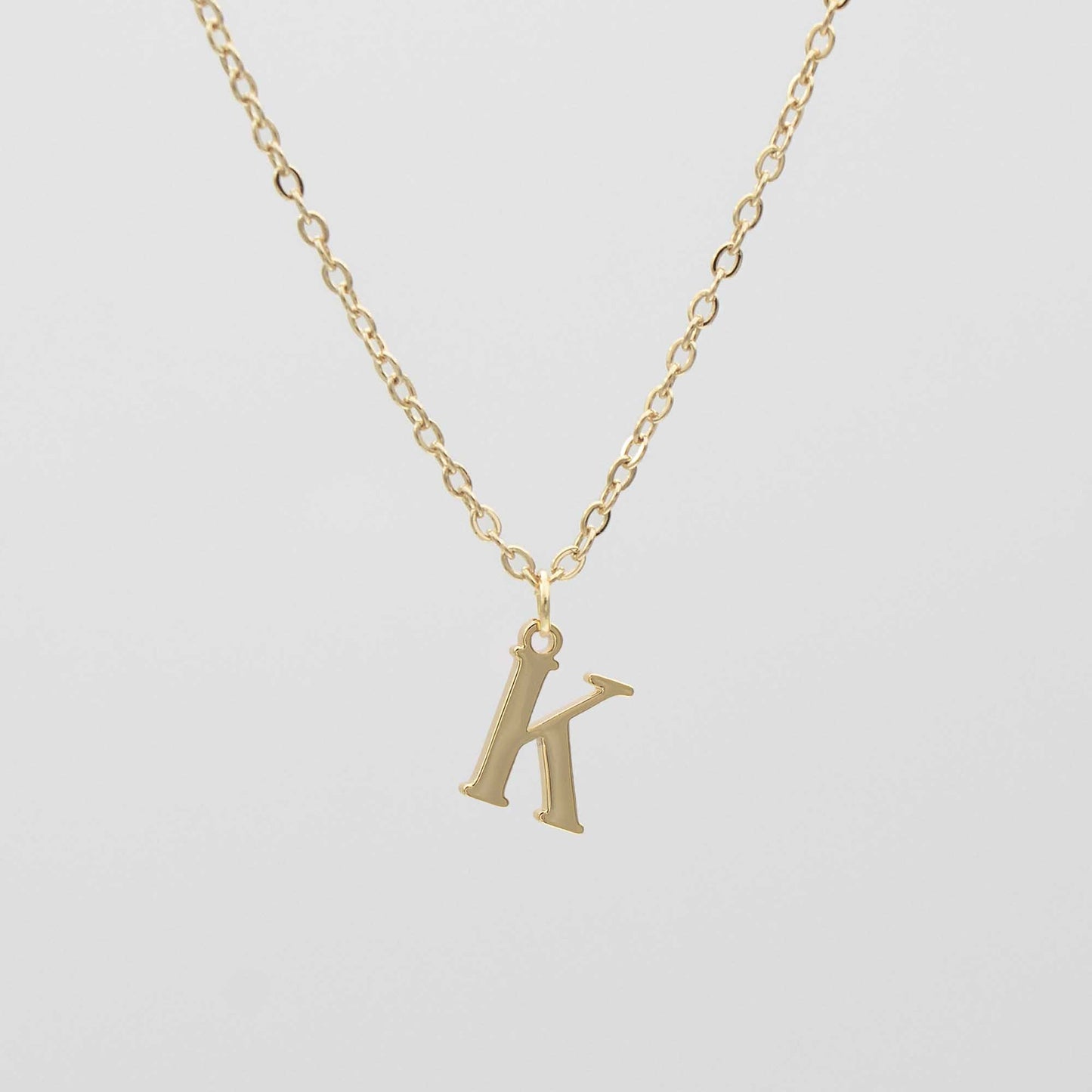 Dubai Initial Necklace
