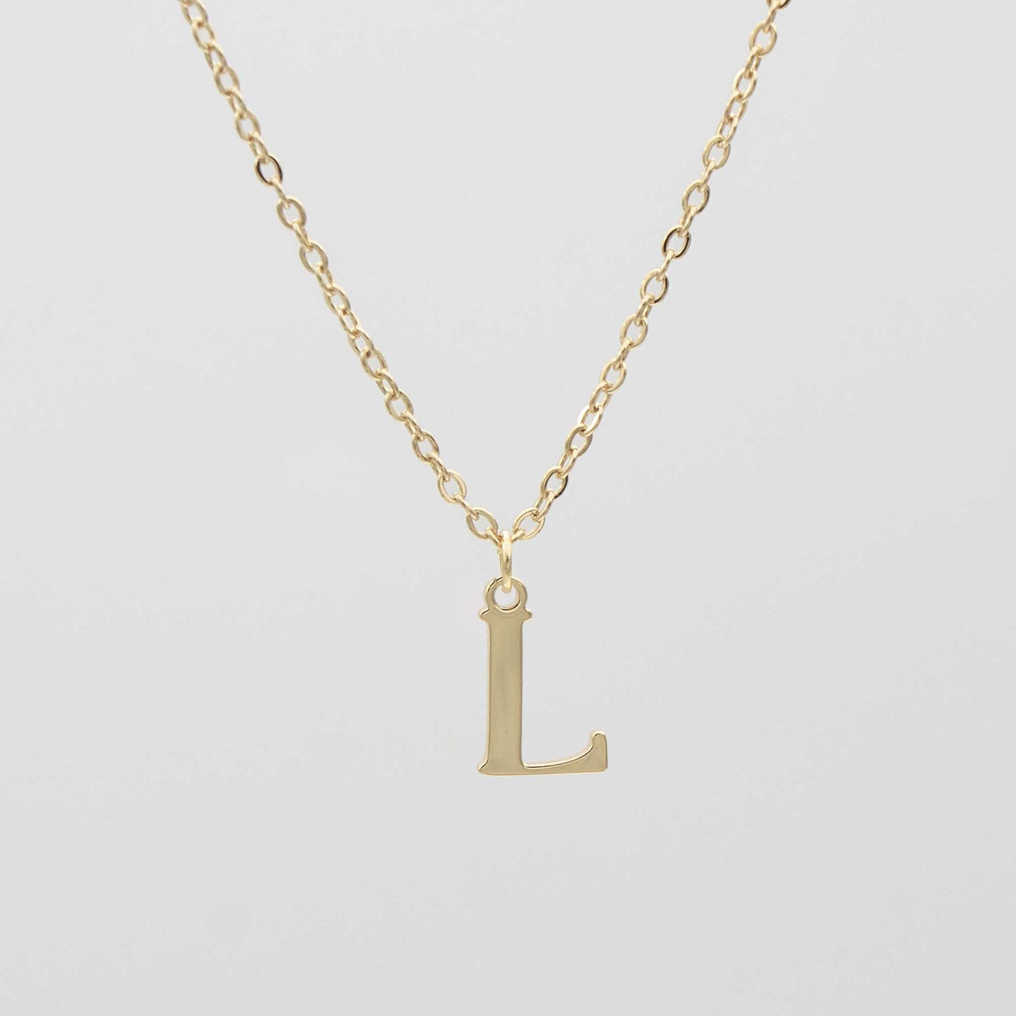 Dubai Initial Necklace