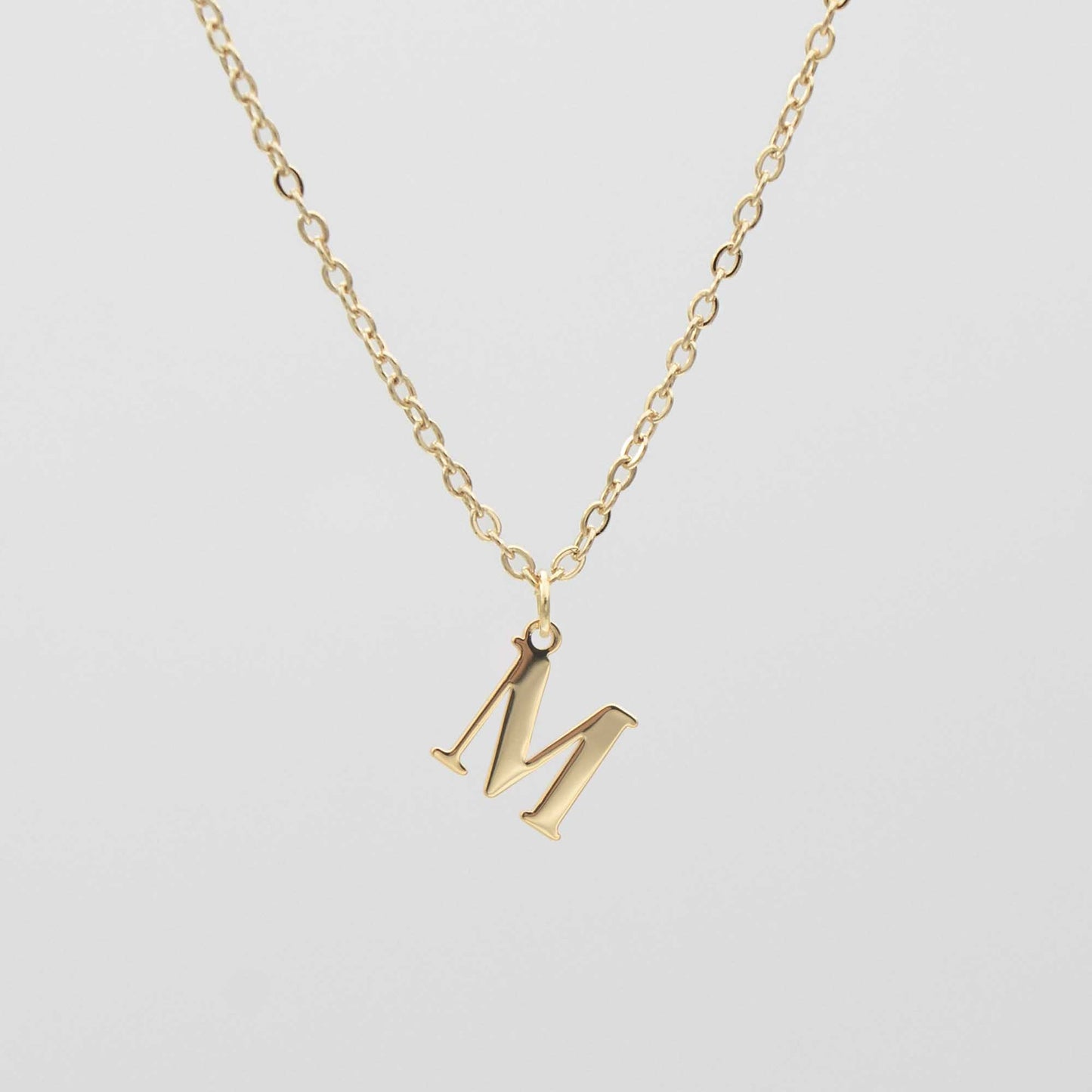 Dubai Initial Necklace