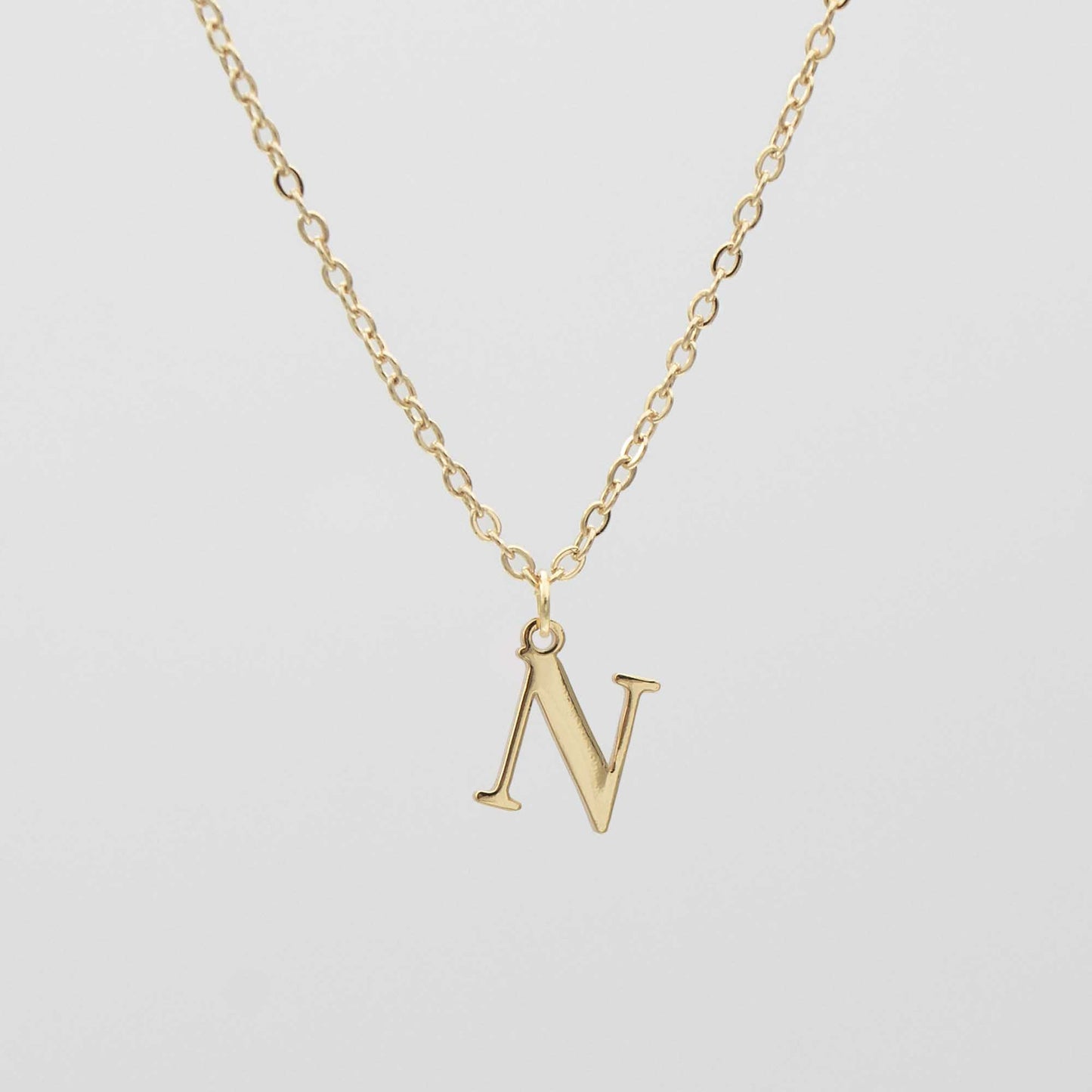 Dubai Initial Necklace