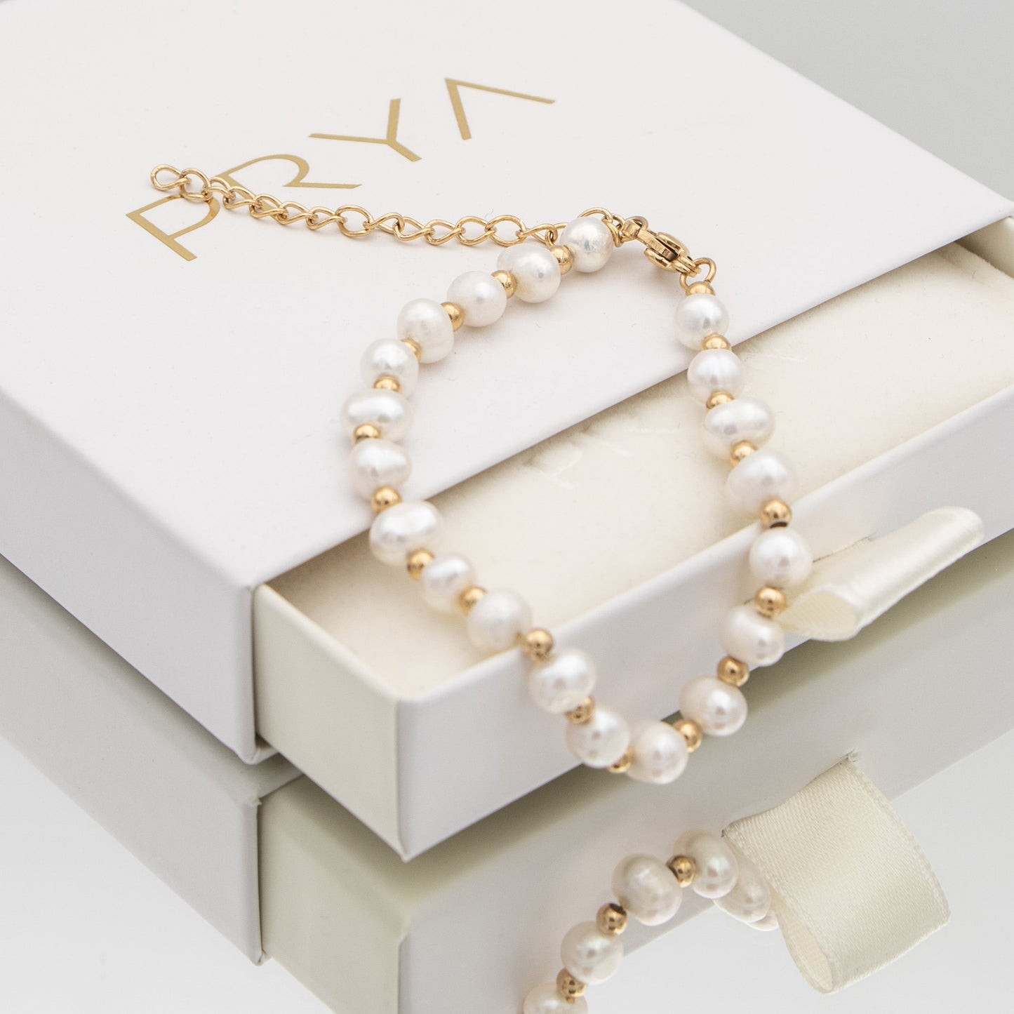 Nadia Pearl Bead Bracelet