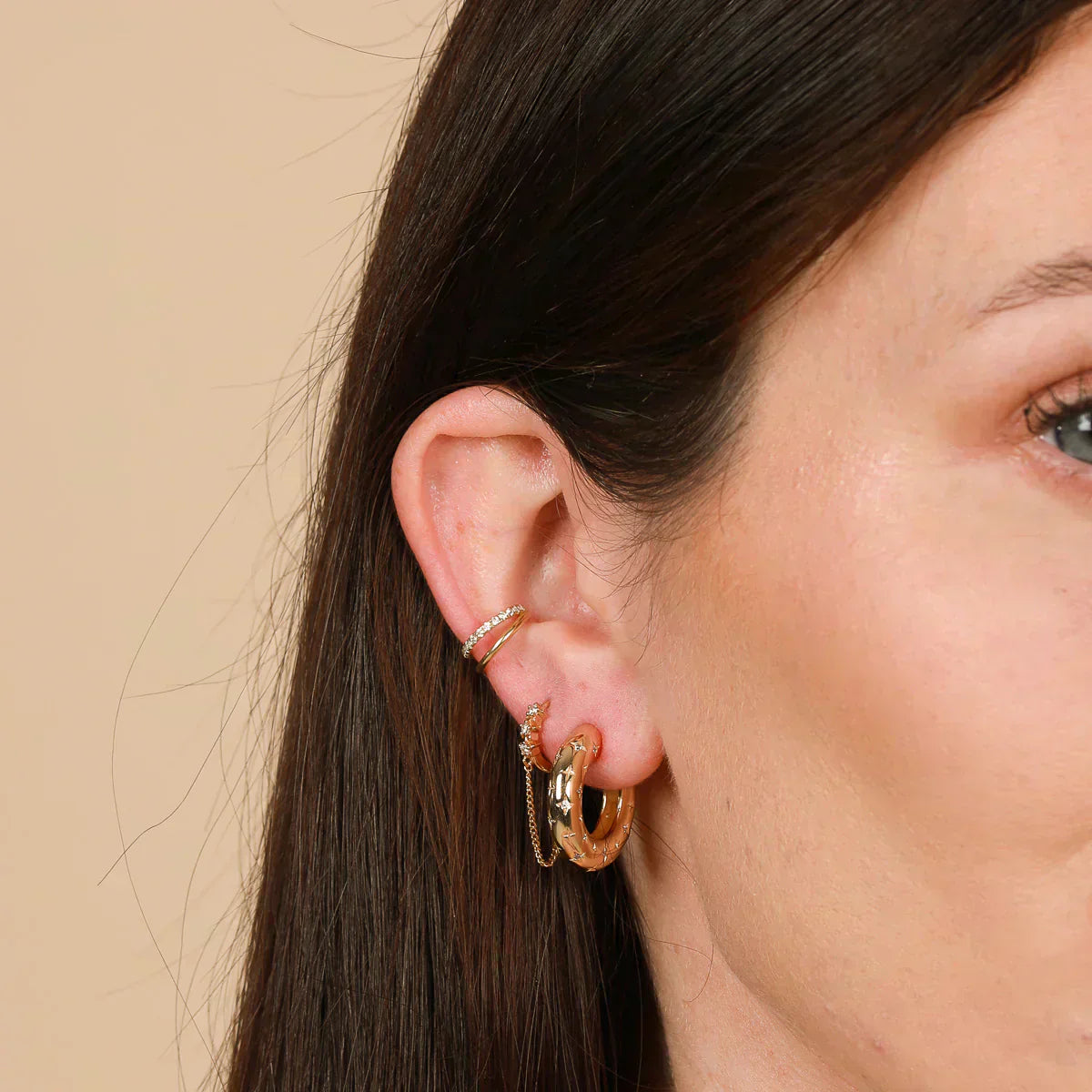 Florenzia | Orecchini a Stella in Oro 18k