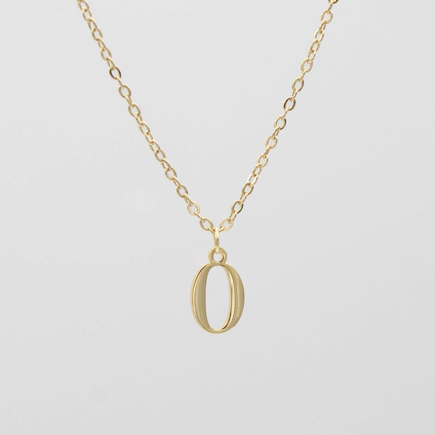 Dubai Initial Necklace