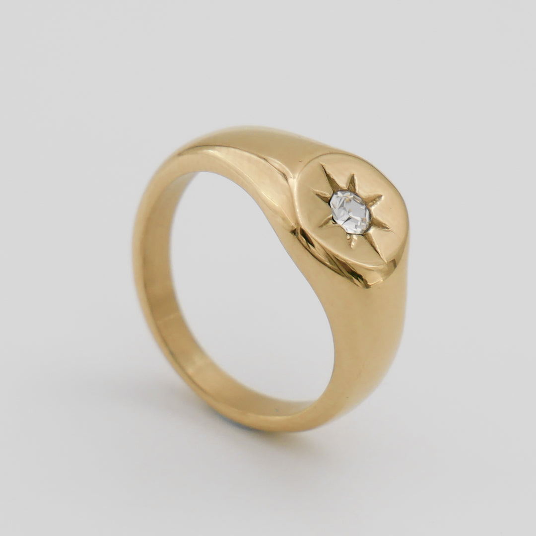 Starlight Signet Ring