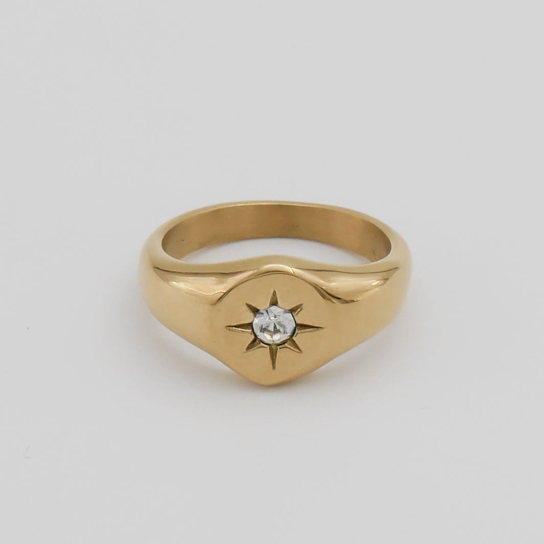 Starlight Signet Ring